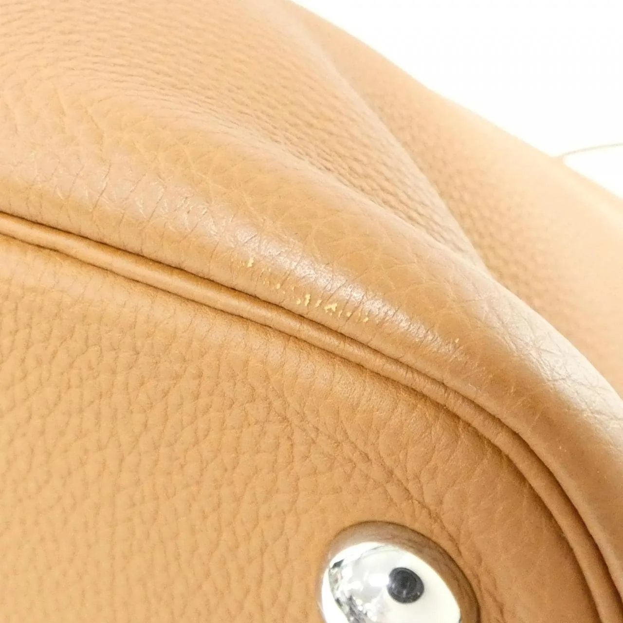 HERMES Bolide 072067CK 手提包 Togo 金色 Togo 牛皮 中古品A - 縮圖 3