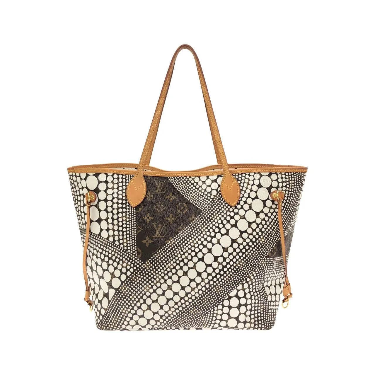 LOUIS VUITTON Neverfull M40684 Tote Monogram Black Monogram Rank B - Thumbnail 2