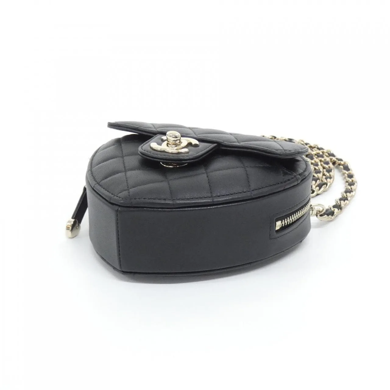 CHANEL Timeless Classic AP2784 Shoulder Lambskin 黑色 羊皮 中古品A - 縮圖 3