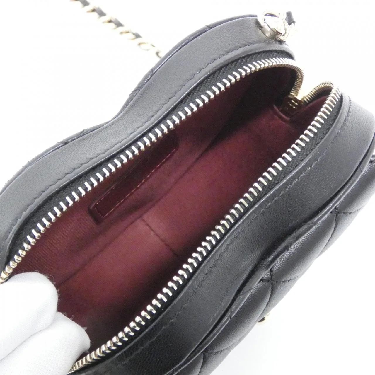 CHANEL Timeless Classic AP2784 Shoulder Lambskin 黑色 羊皮 中古品A - 縮圖 7