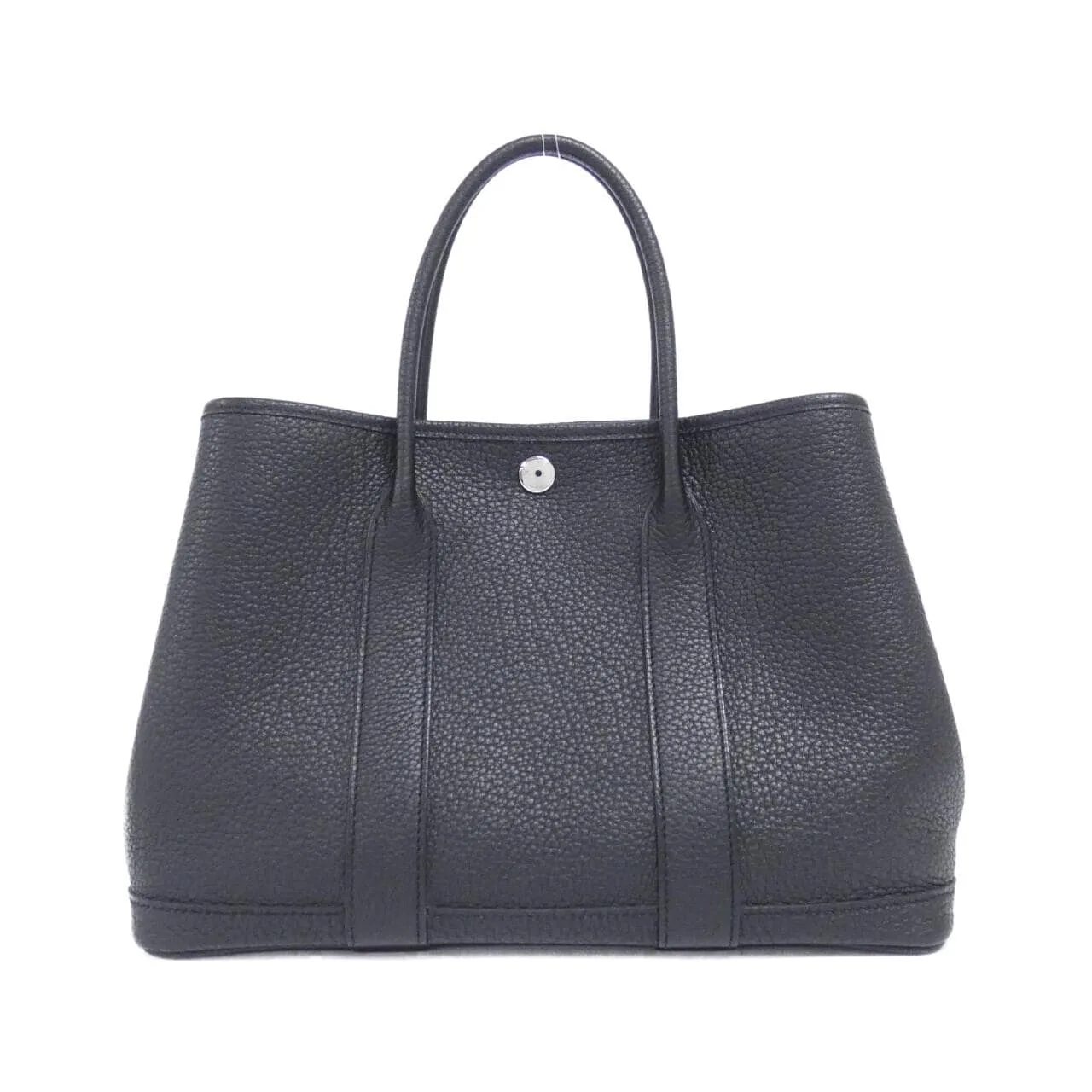 HERMES Garden Party 051568CK Tote Black