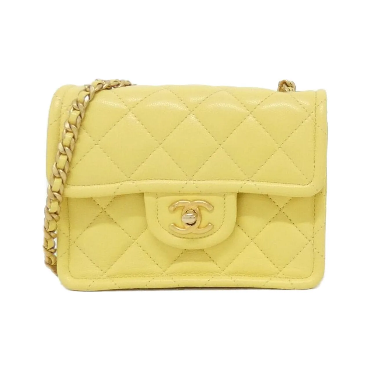 CHANEL AS2356 Shoulder Grained Calfskin