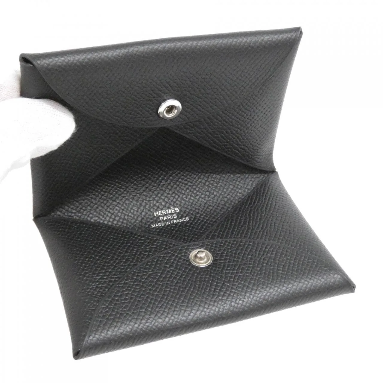 HERMES 044164CK Card Case Epsom 2