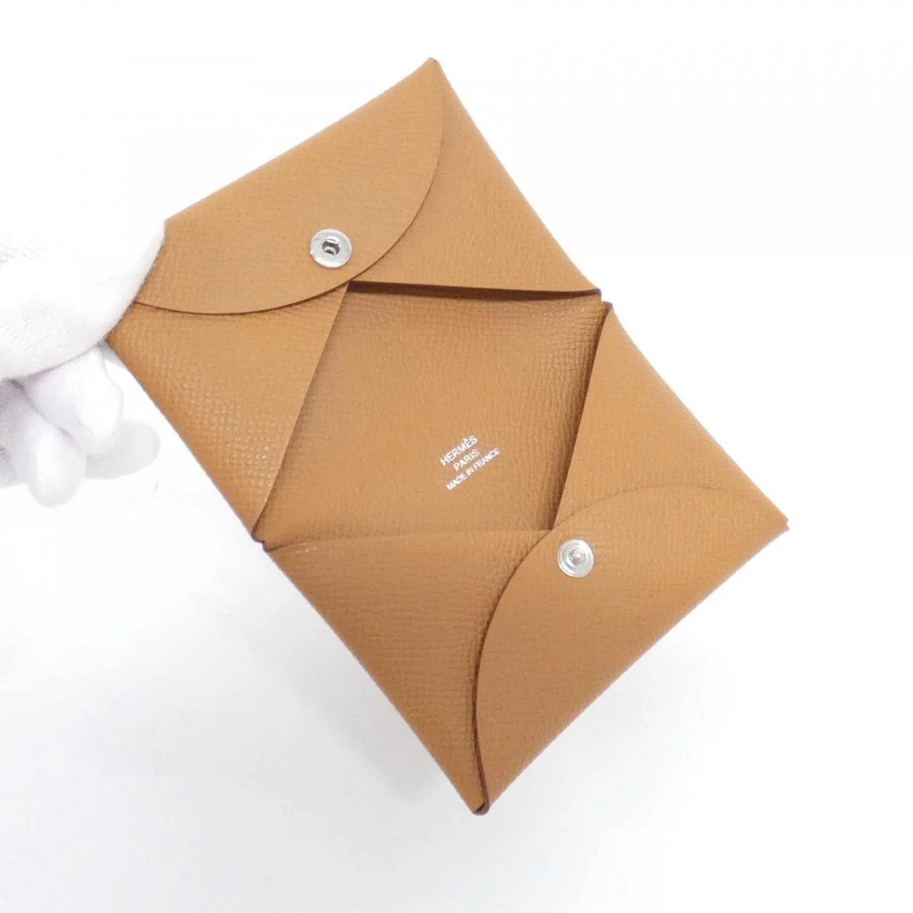 HERMES 044164CK Card Case Epsom 3