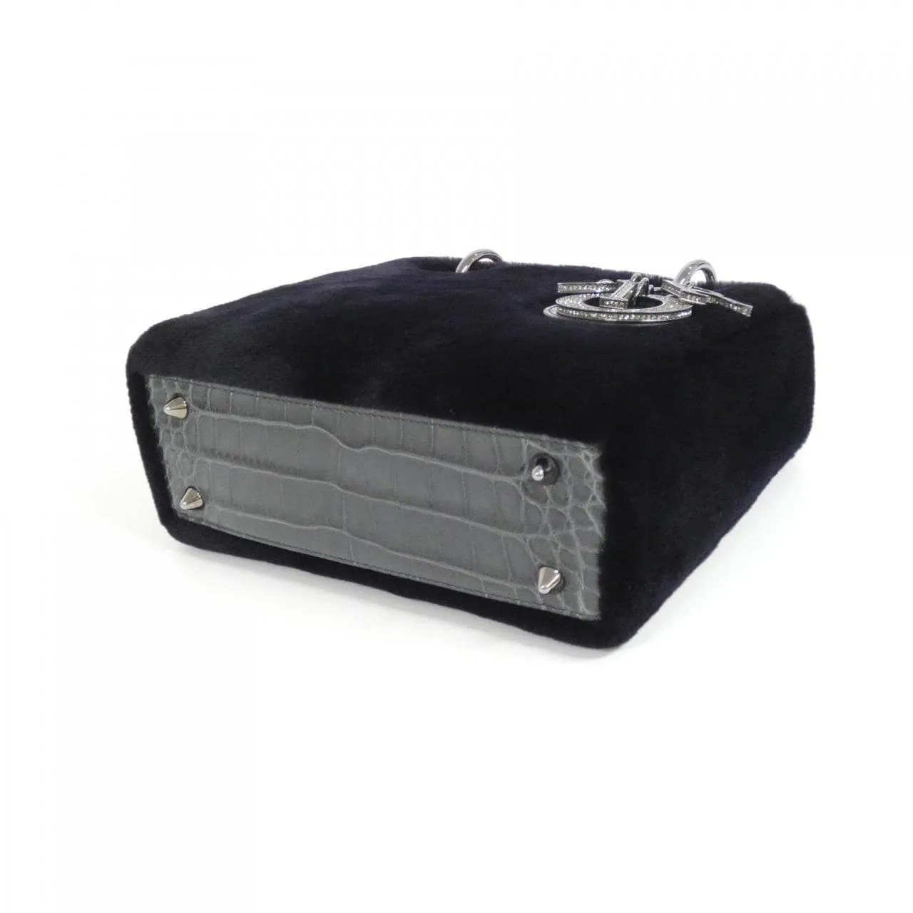 DIOR Lady Dior M0531BMIB Handbag Black Rank A - Thumbnail 3