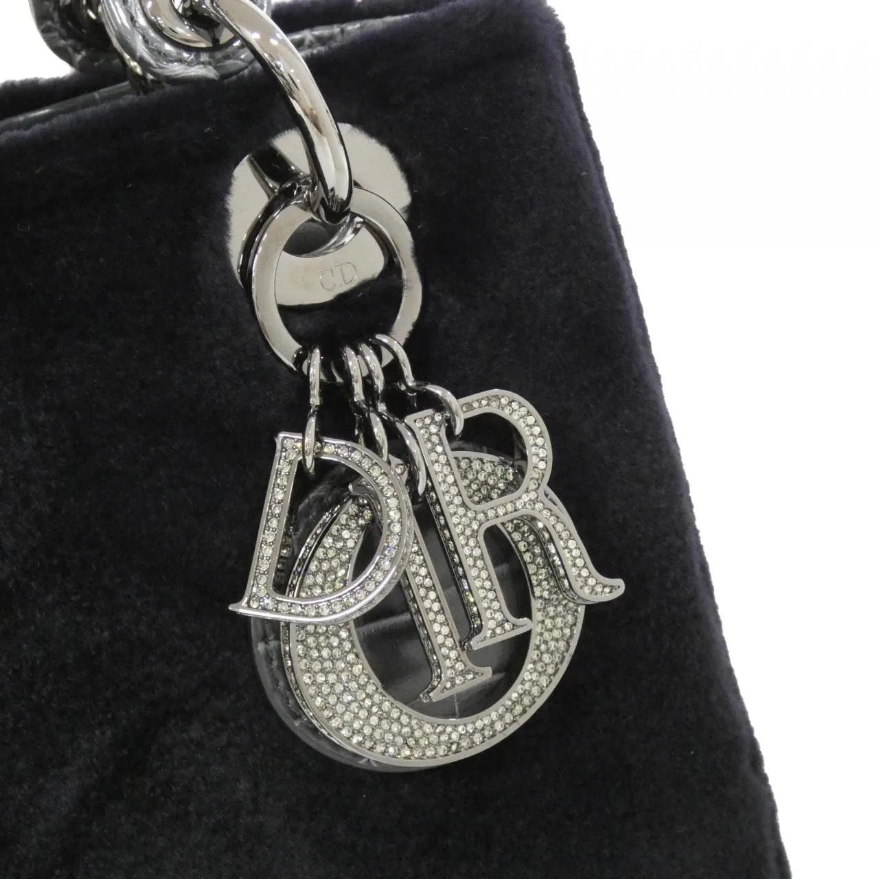 DIOR Lady Dior M0531BMIB Handbag Black Rank A - Thumbnail 4