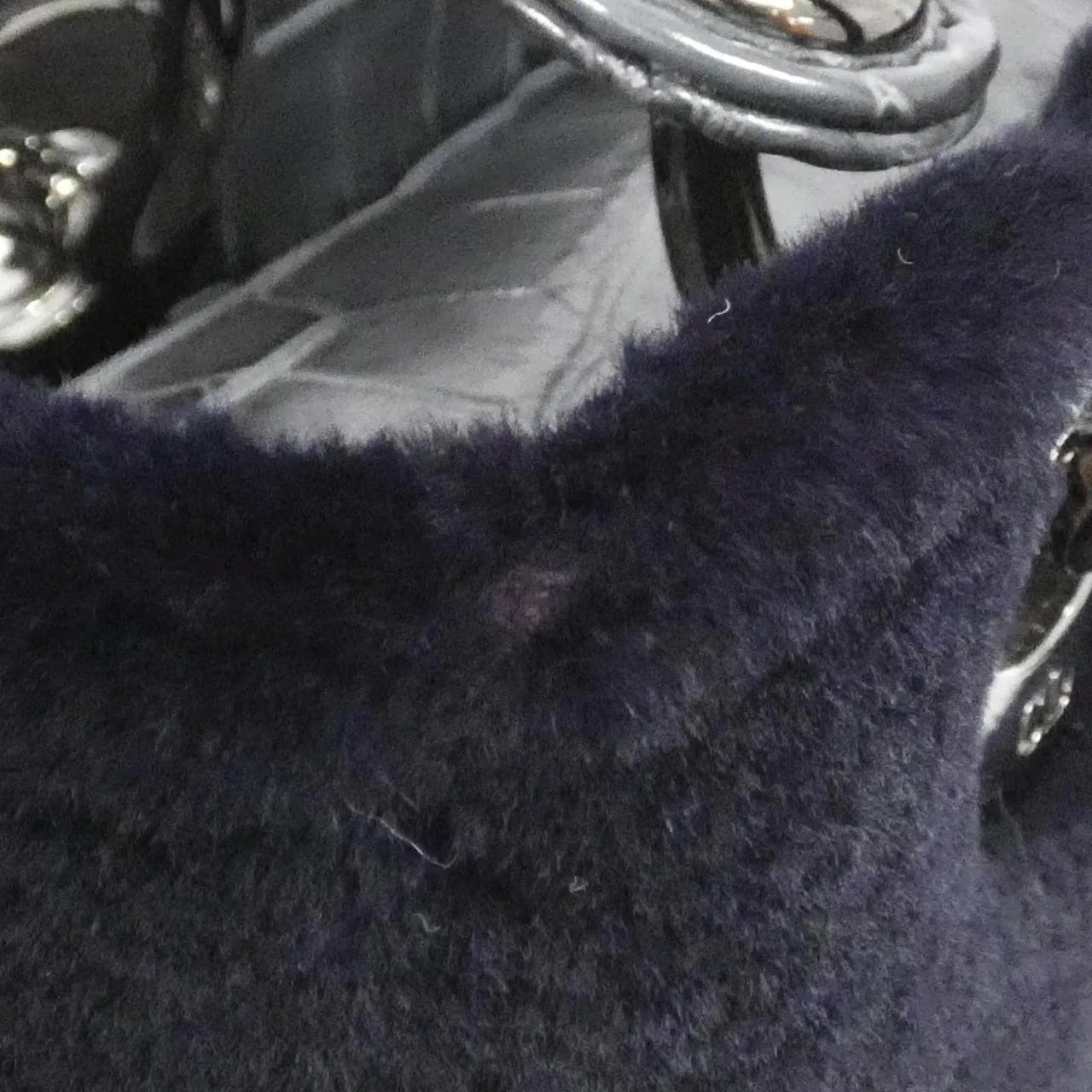 DIOR Lady Dior M0531BMIB Handbag Black Rank A - Thumbnail 5