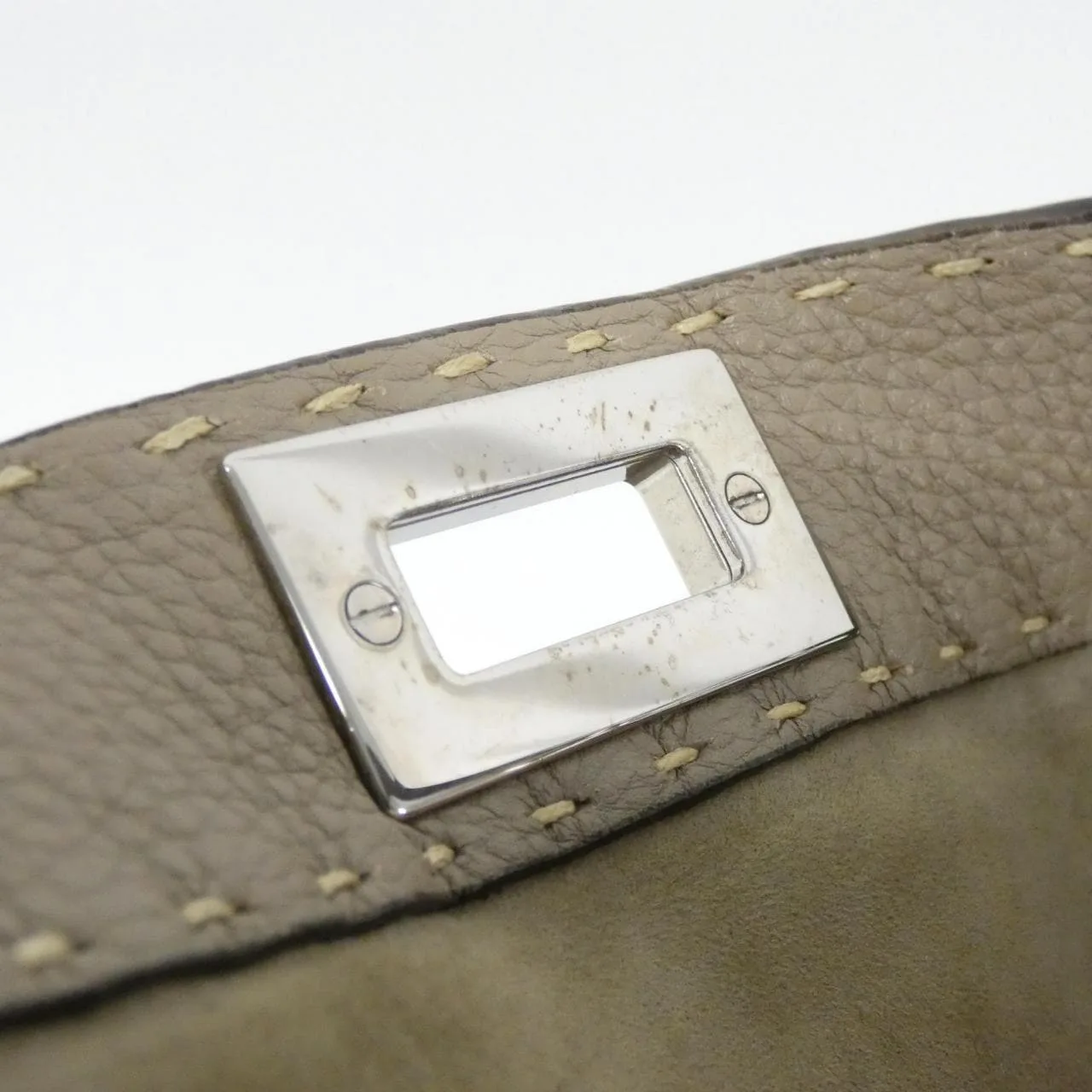 FENDI Peekaboo 8BN327 ADYL Handbag 黑色 中古品A - 縮圖 7