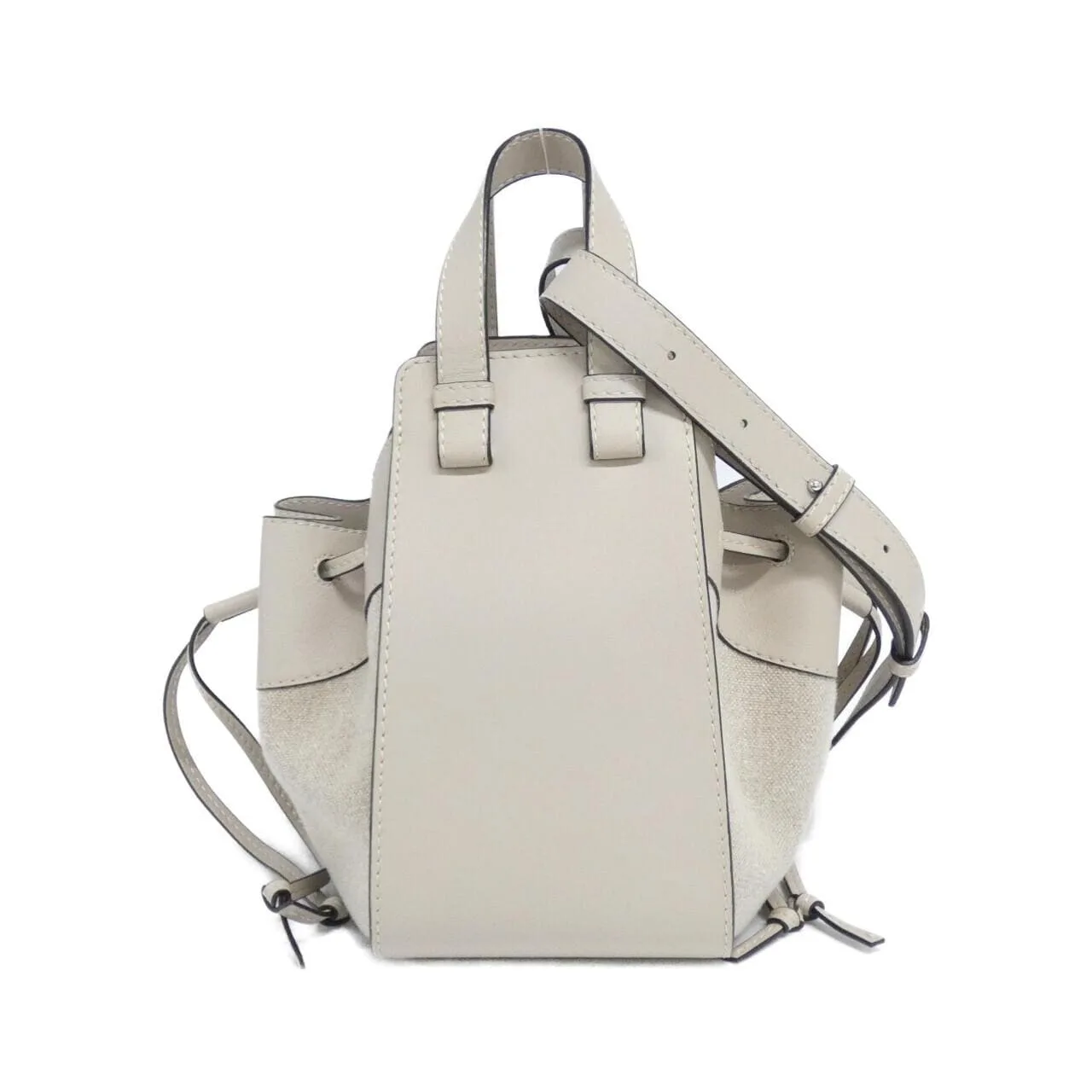 LOEWE Hammock 314 39 Z95 Shoulder Canvas Black Canvas - Thumbnail 2