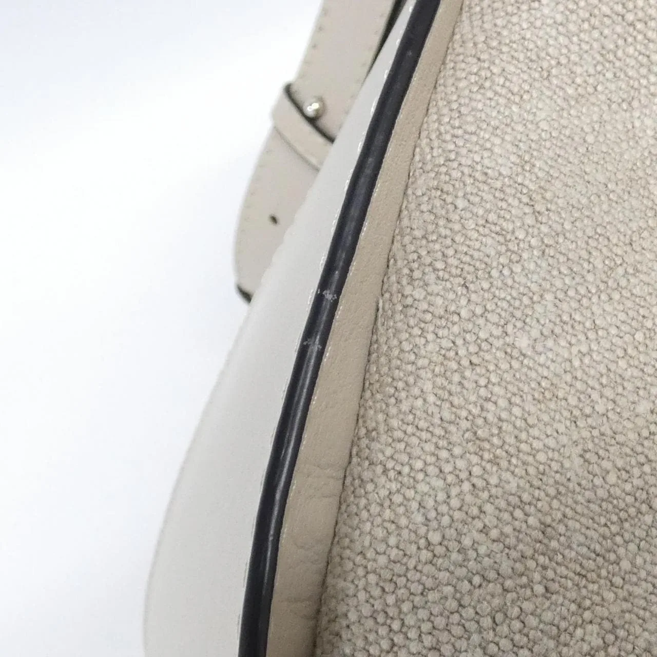 LOEWE Hammock 314 39 Z95 Shoulder Canvas Black Canvas - Thumbnail 4