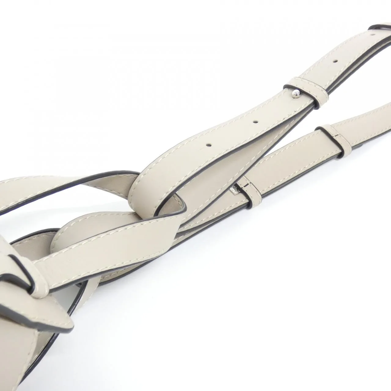 LOEWE Hammock 314 39 Z95 Shoulder Canvas Black Canvas - Thumbnail 8