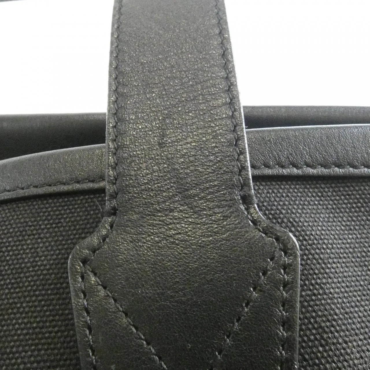 BALENCIAGA Le City 692068 2106M Handbag Canvas Black Canvas Rank B - Thumbnail 7