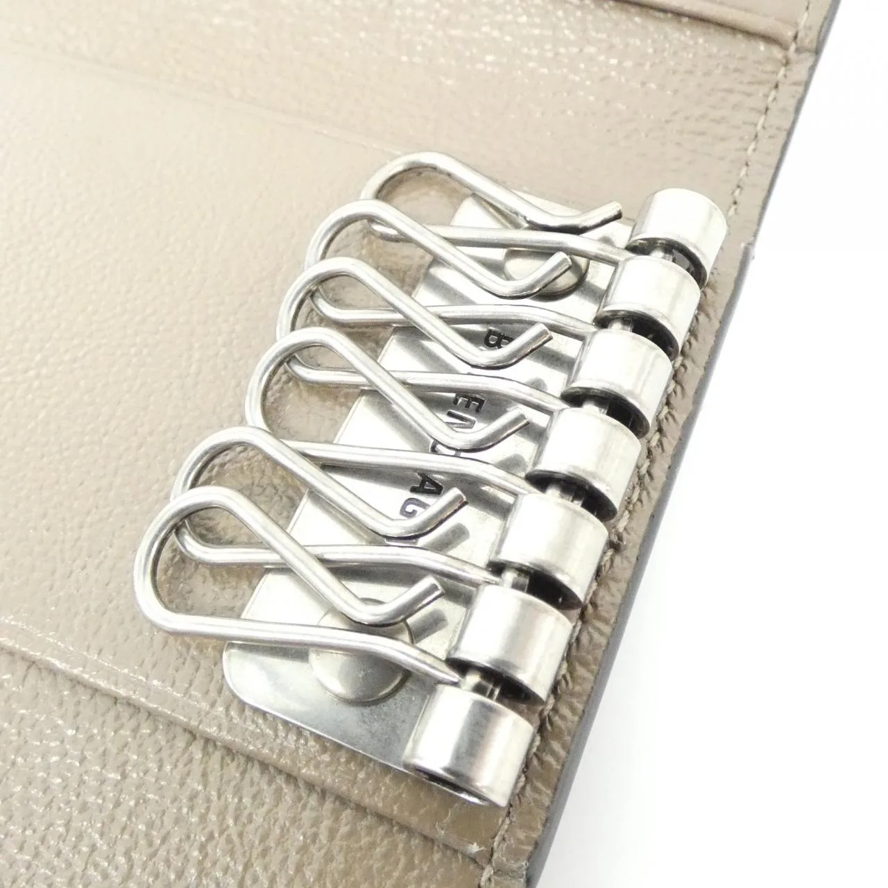 BALENCIAGA 650854 15Y0Y Key Case Black Rank A - Thumbnail 9