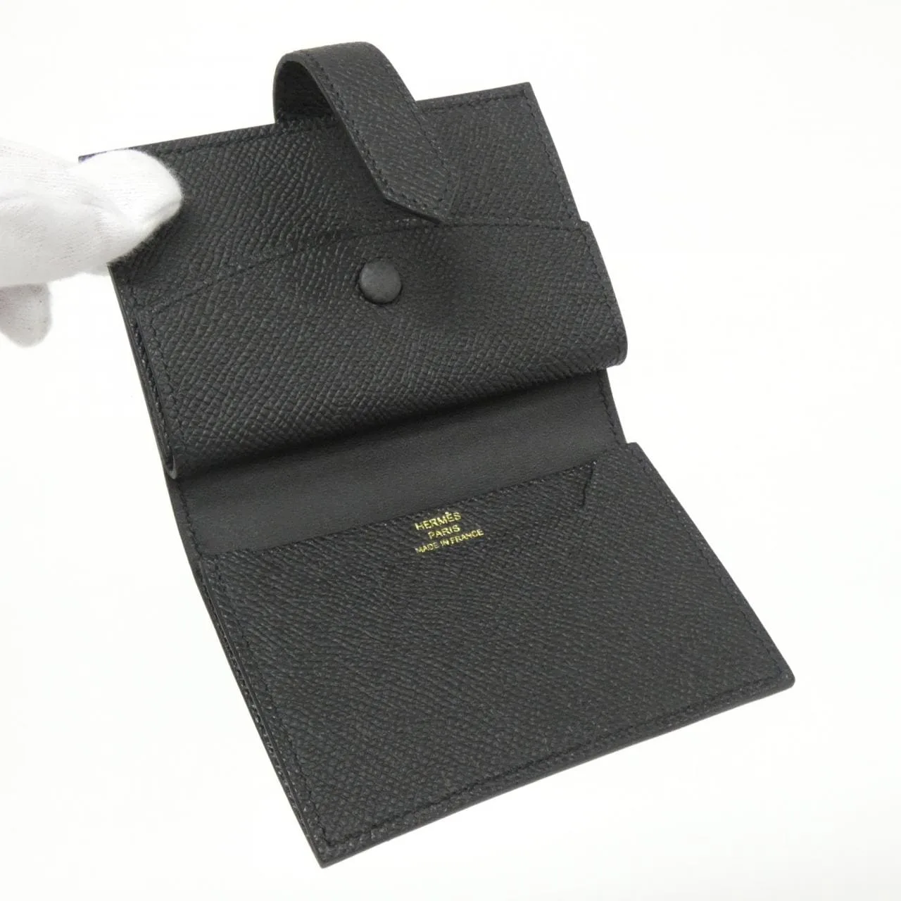 HERMES 039796CC 銀包 Epsom 4
