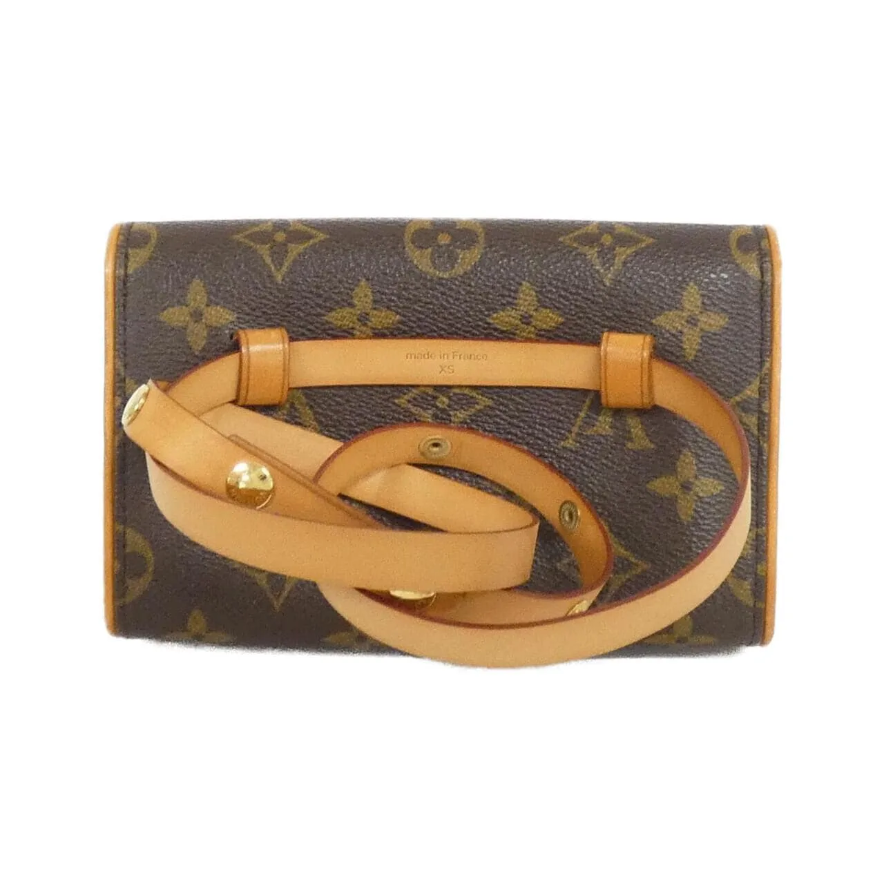 LOUIS VUITTON Pochette M51855+M67303 Belt Monogram 2