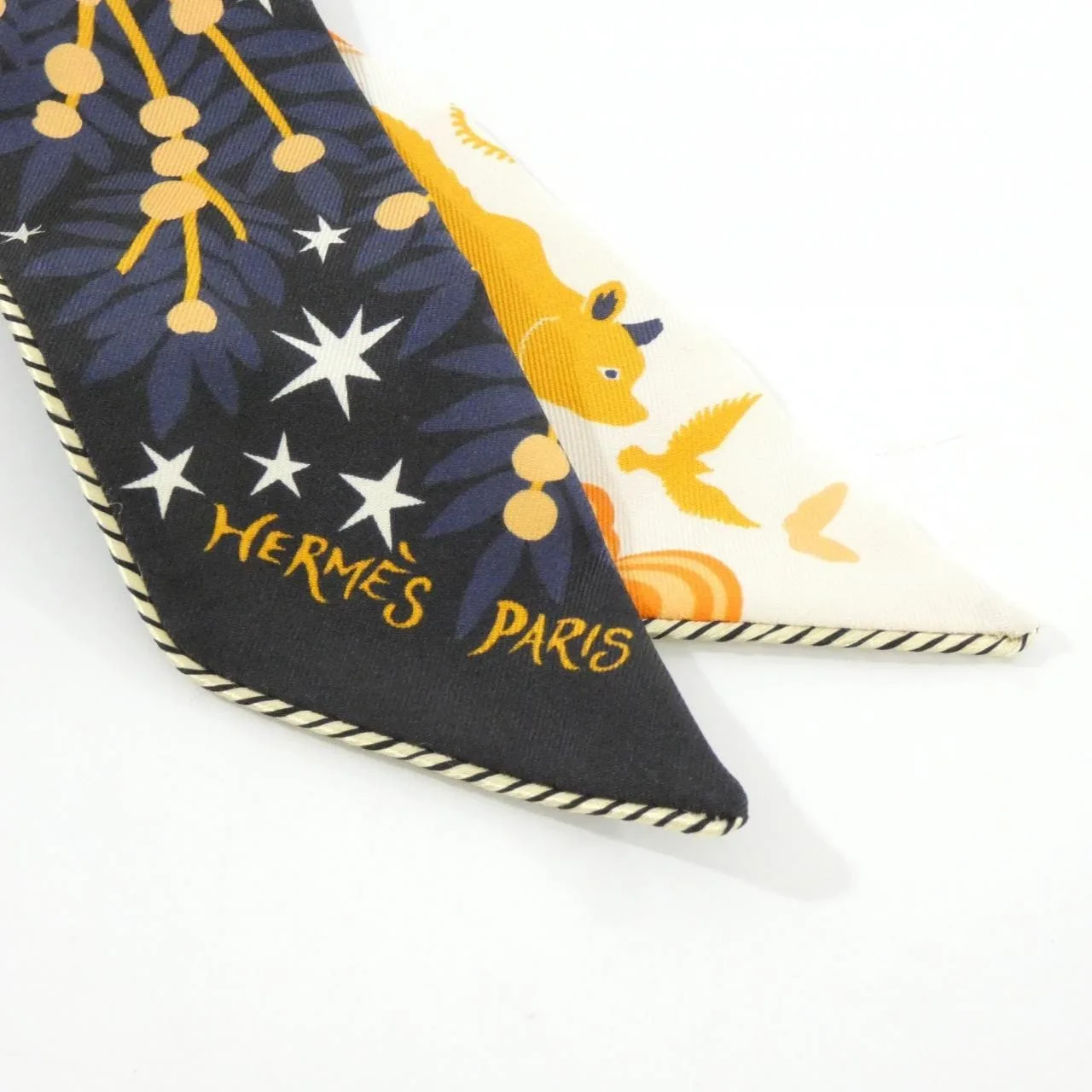 HERMES 853702S Scarf Black Rank A - Thumbnail 2