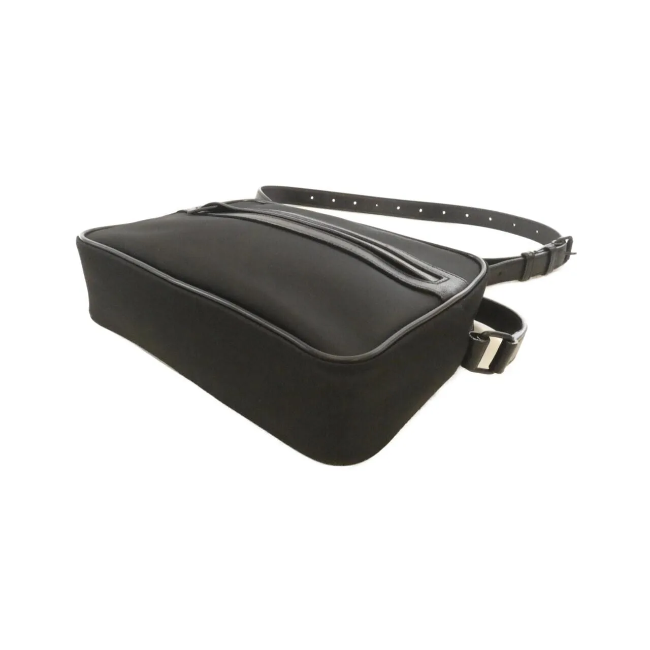 SAINT LAURENT 644276 FAACA Shoulder Nylon 黑色 尼龍 中古品B - 縮圖 3