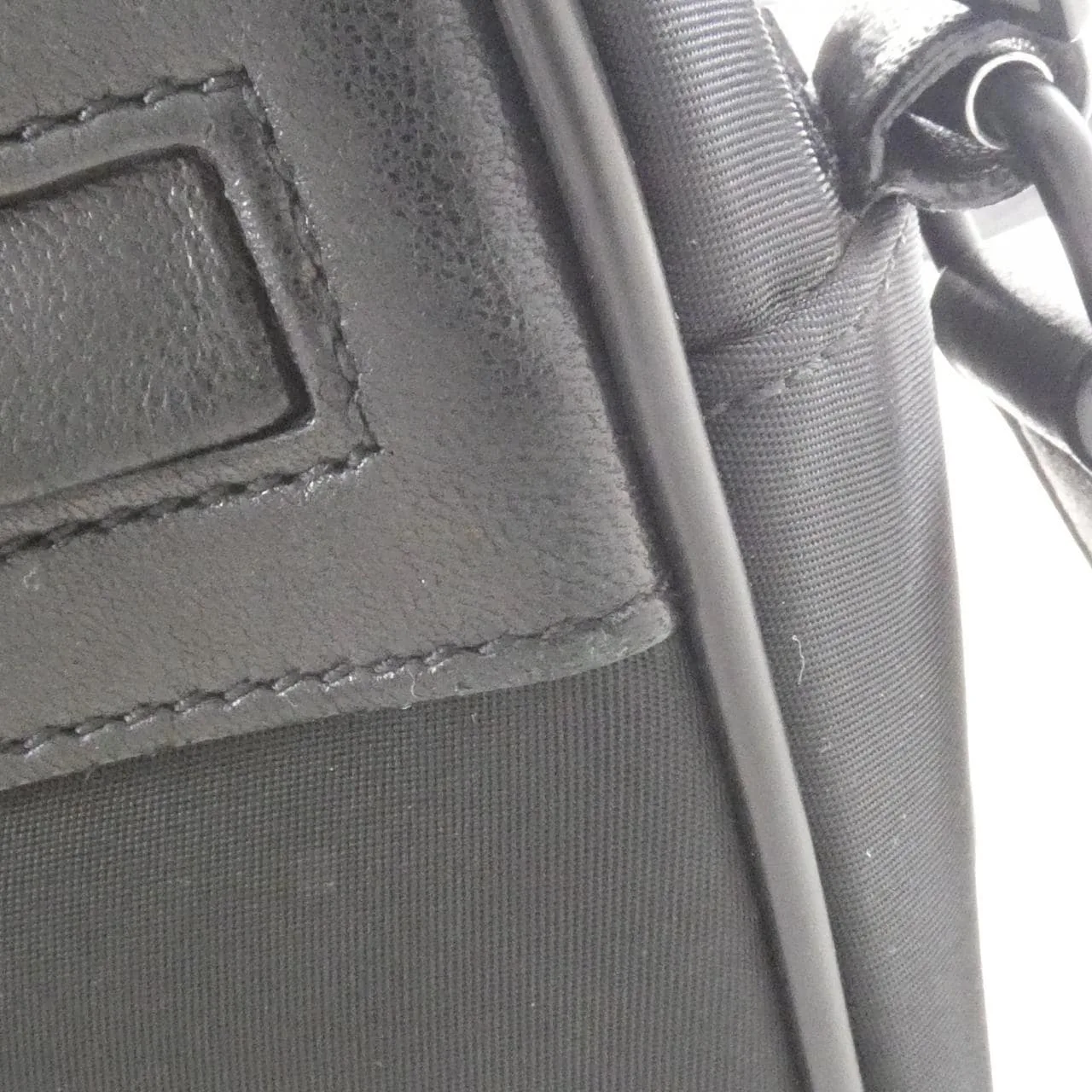 SAINT LAURENT 644276 FAACA Shoulder Nylon 黑色 尼龍 中古品B - 縮圖 5