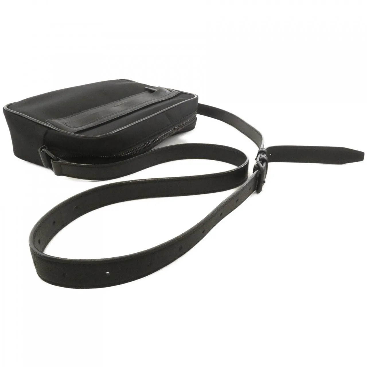 SAINT LAURENT 644276 FAACA Shoulder Nylon 黑色 尼龍 中古品B - 縮圖 6