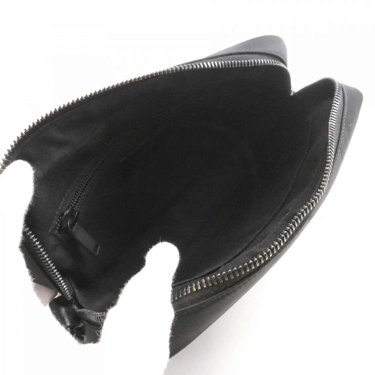 SAINT LAURENT 644276 FAACA Shoulder Nylon 黑色 尼龍 中古品B - 縮圖 8