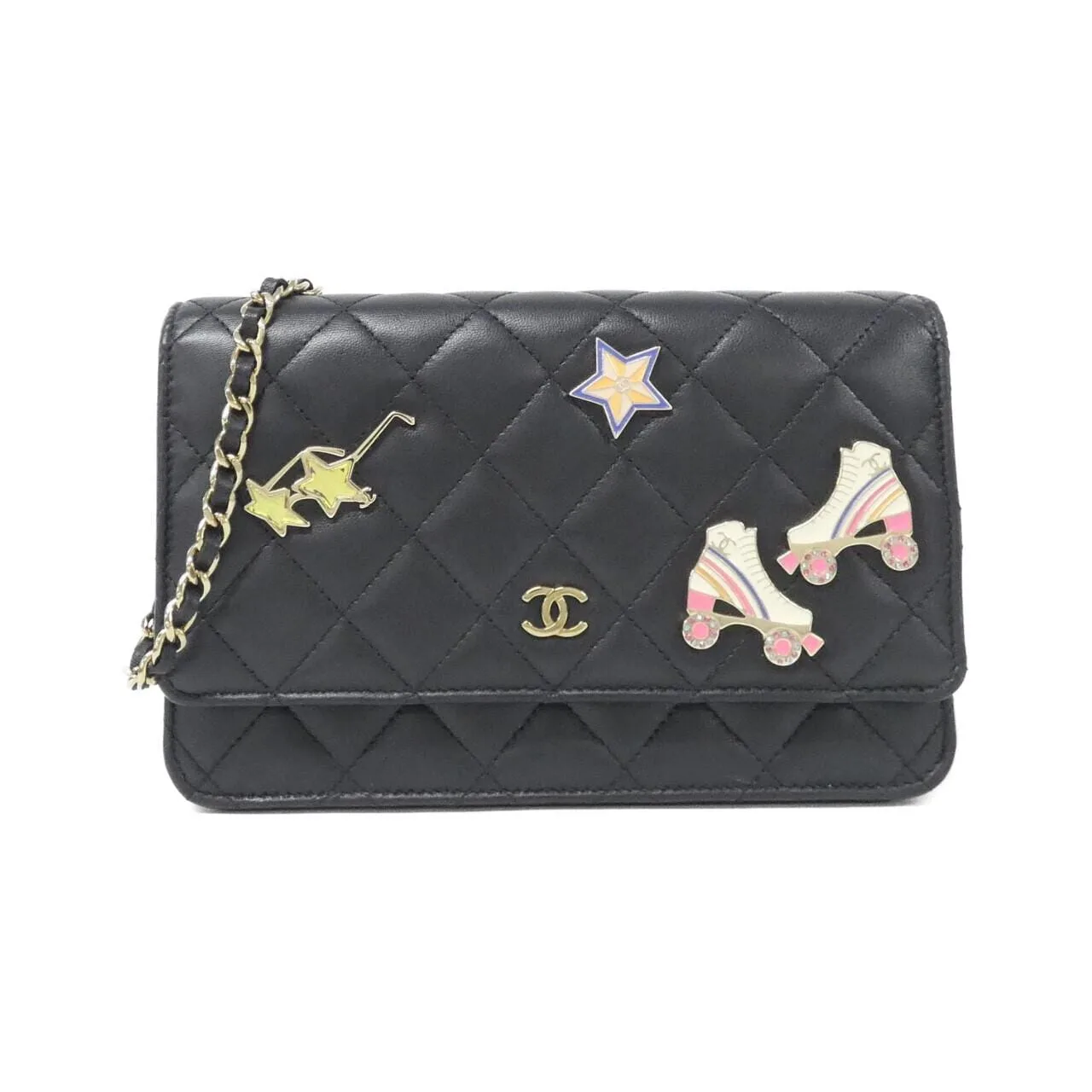 CHANEL Wallet on Chain AP0250 Wallet Lambskin