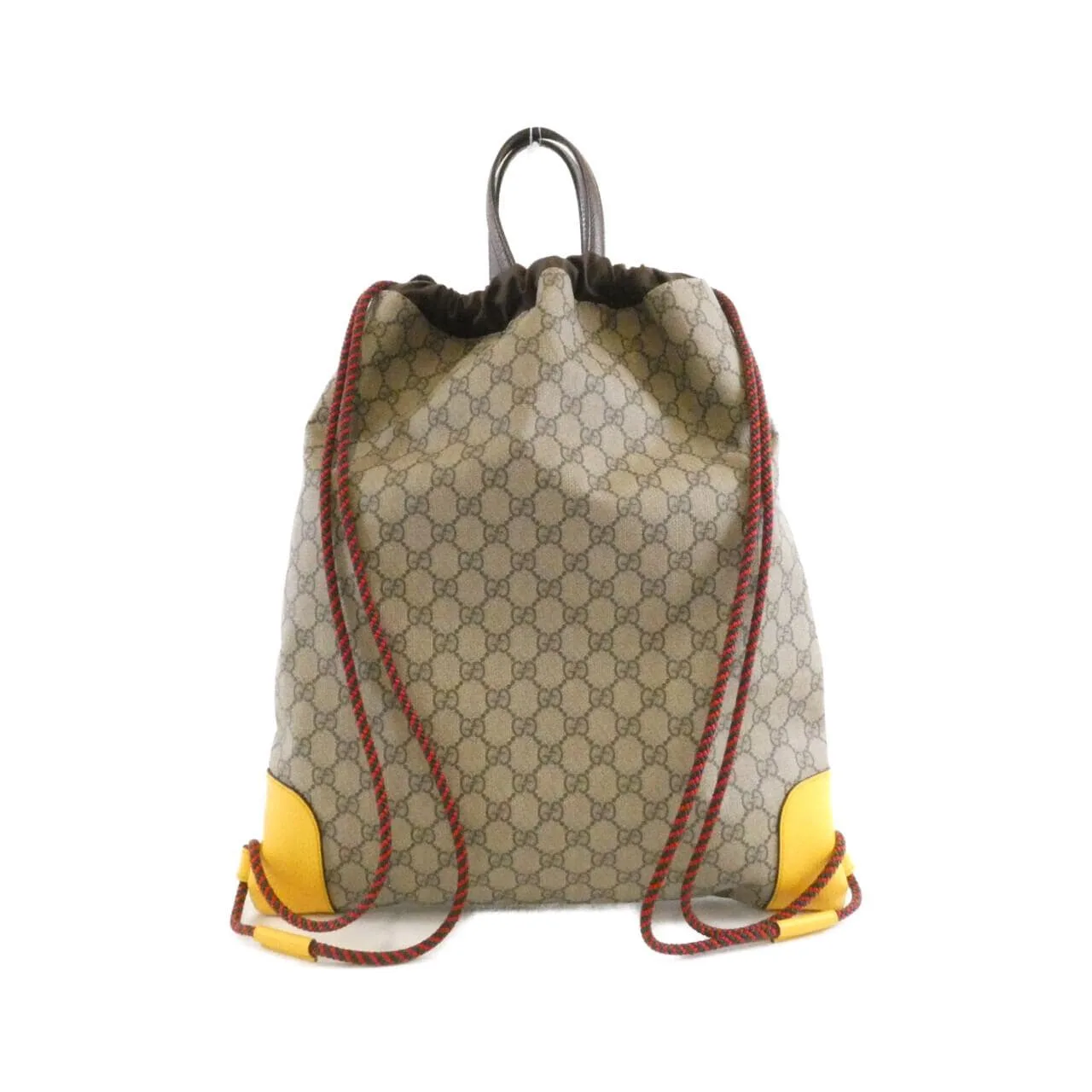 GUCCI 473872 K9RKT Backpack Canvas 黑色 帆布 中古品A - 縮圖 2