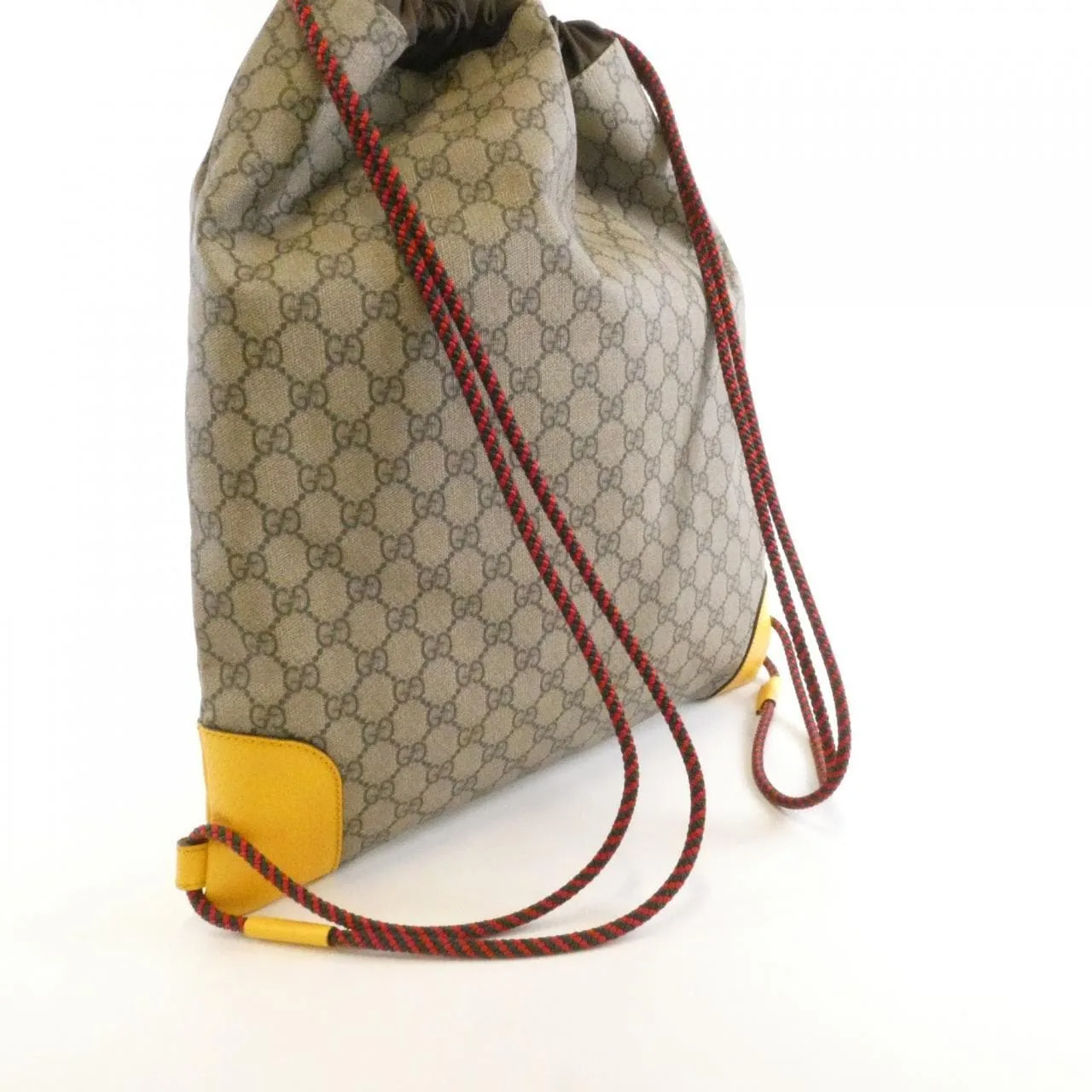 GUCCI 473872 K9RKT Backpack Canvas 黑色 帆布 中古品A - 縮圖 6
