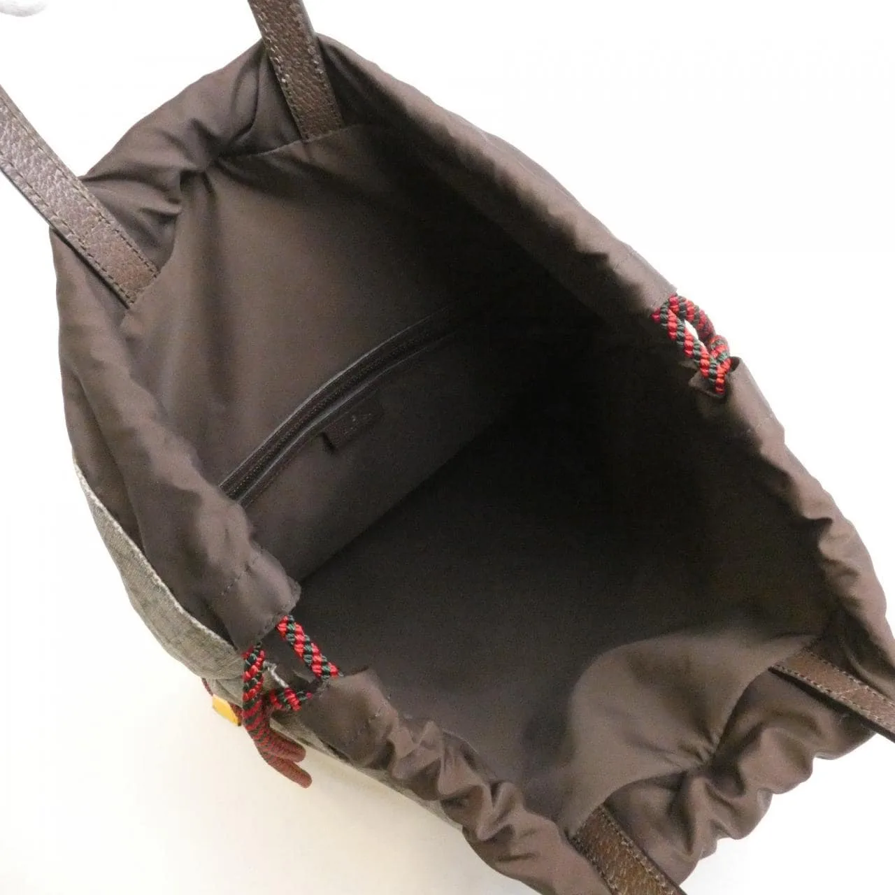 GUCCI 473872 K9RKT Backpack Canvas 黑色 帆布 中古品A - 縮圖 8