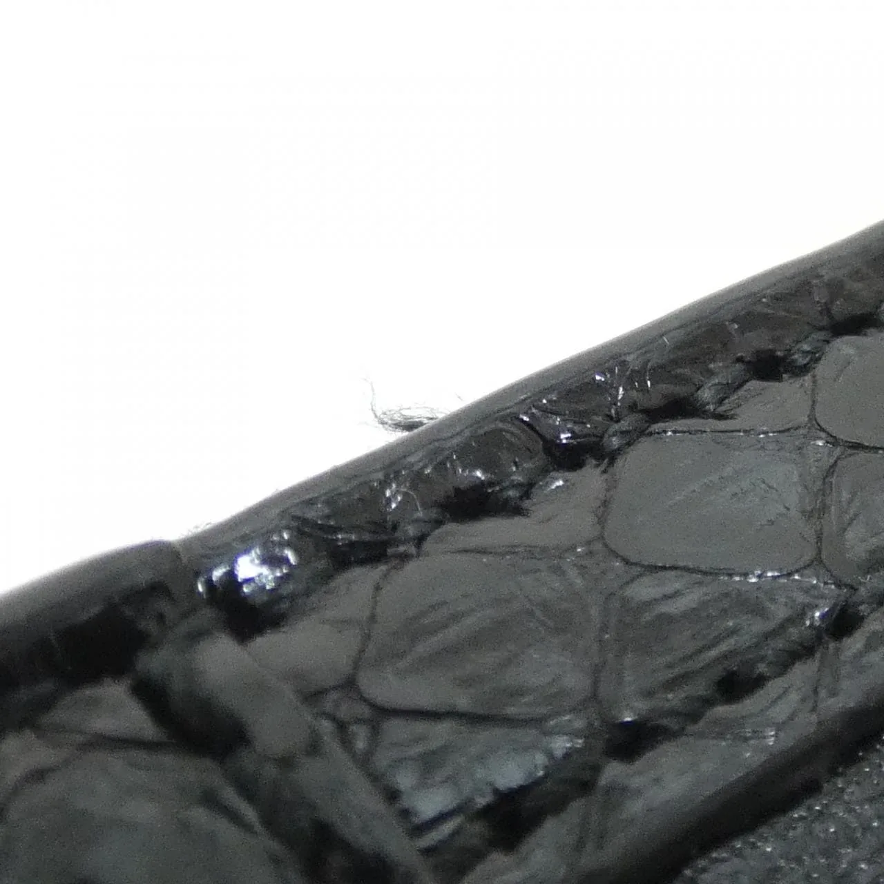 GUCCI 706844 10OTT Wallet Python Black Python Rank A - Thumbnail 7