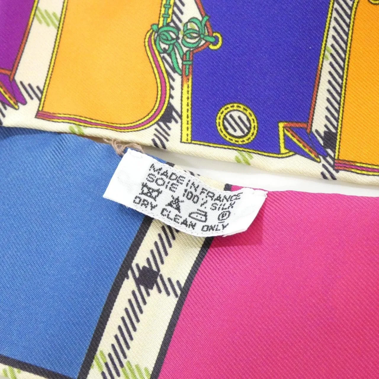 HERMES 061595S Scarf Black Rank A - Thumbnail 3