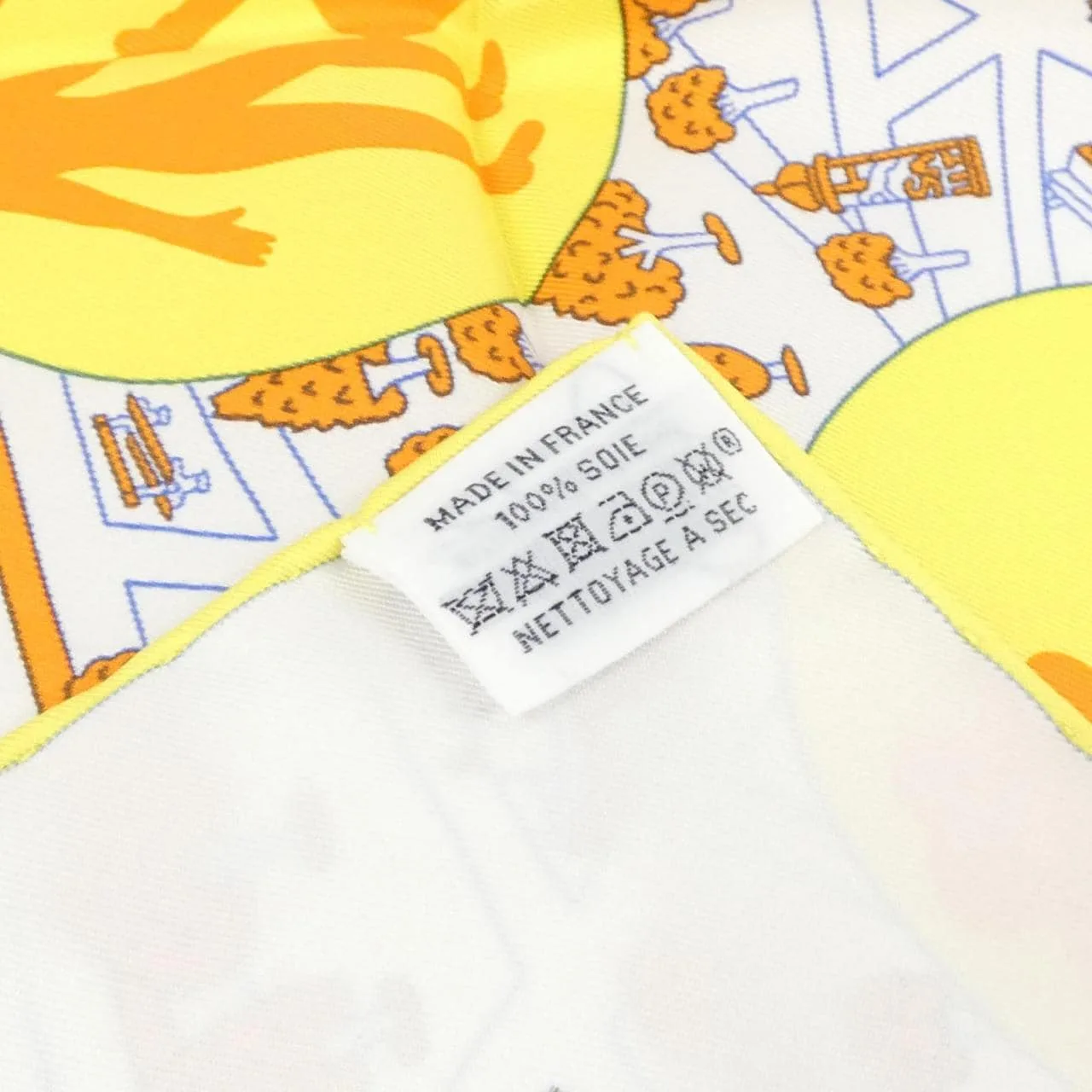 HERMES Scarf Black Rank A - Thumbnail 3