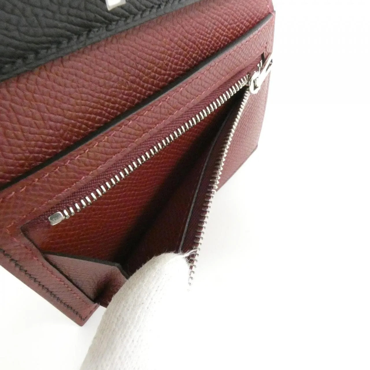 HERMES 082983CK 銀包 Epsom 5