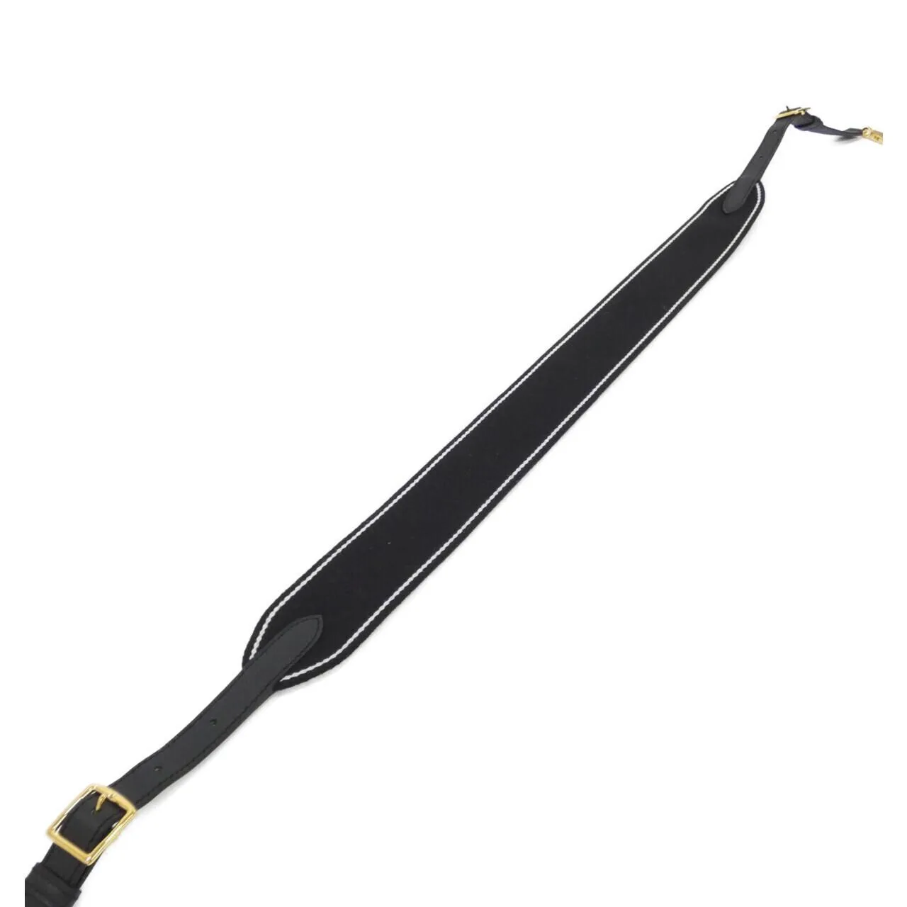 HERMES 087011CC Wallet Canvas 黑色 帆布 中古品A - 縮圖 2