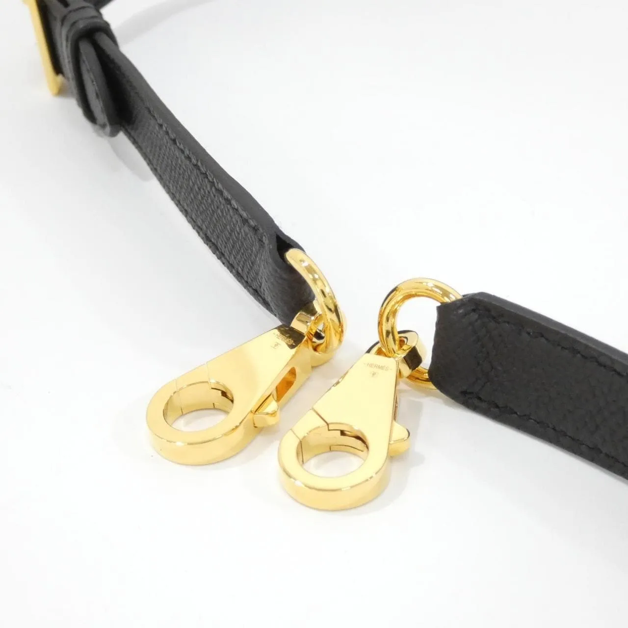 HERMES 087011CC Wallet Canvas 黑色 帆布 中古品A - 縮圖 4