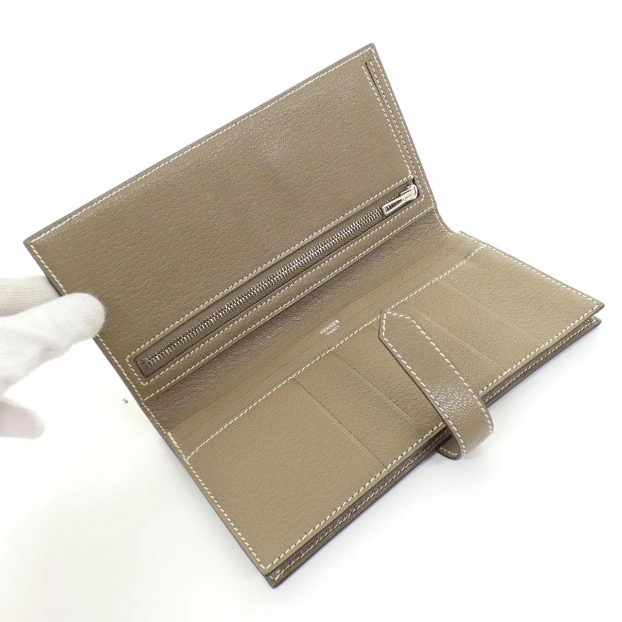 HERMES 039078CK 銀包 5