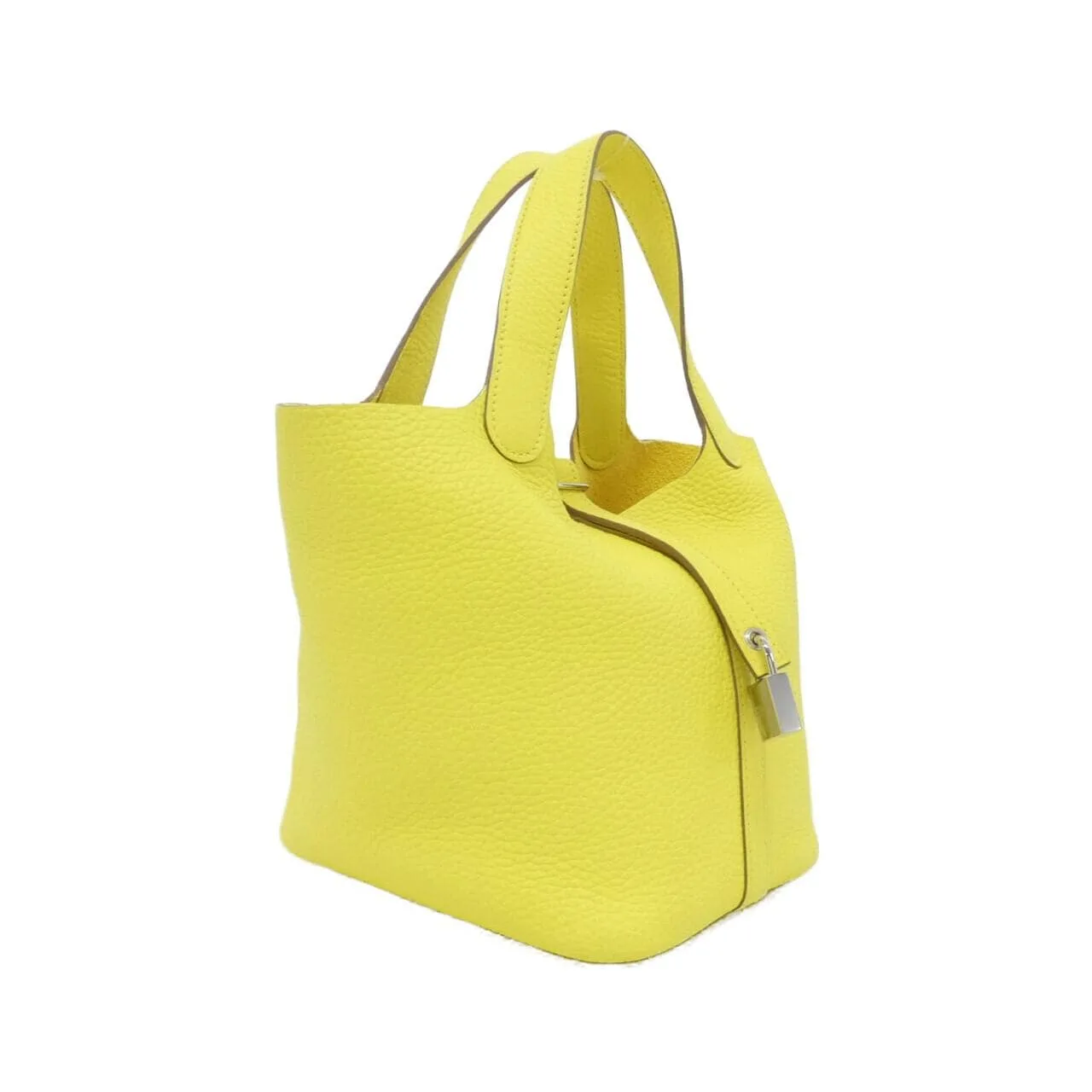 HERMES Picotin 056289CK Handbag Clemence