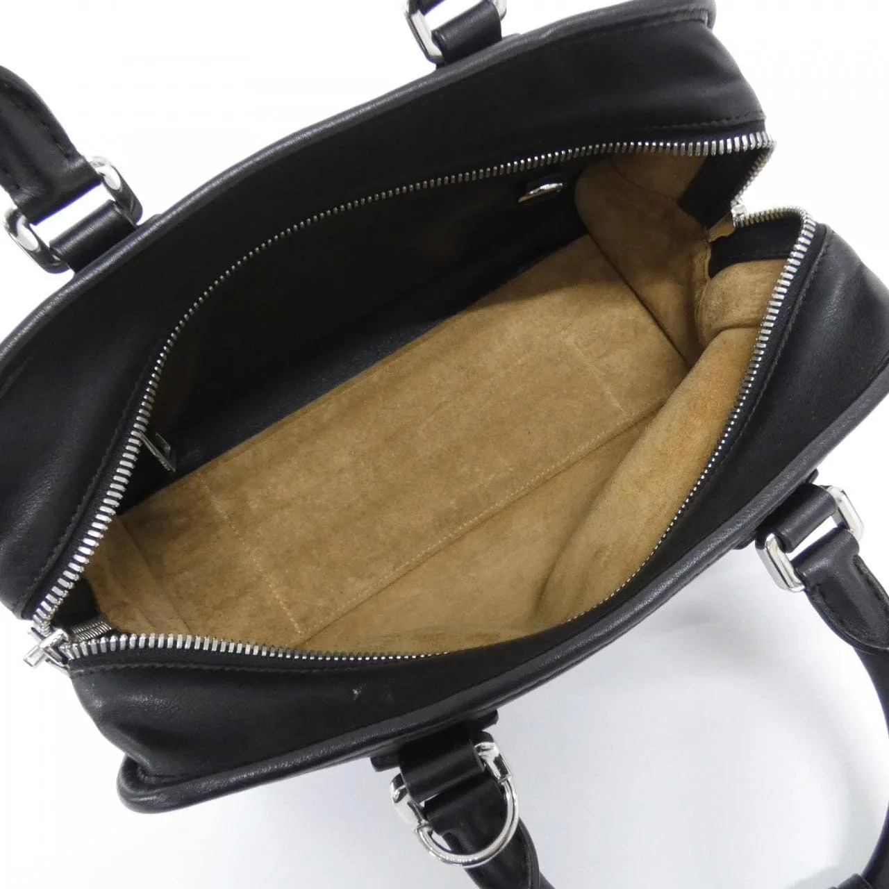 LOEWE Amazona 352 30 N03 Handbag Black Rank B - Thumbnail 7