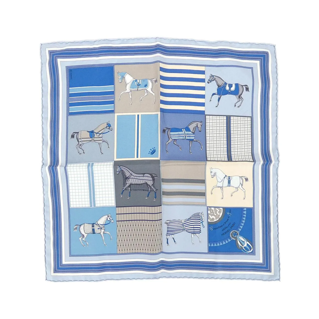HERMES Scarf 黑色