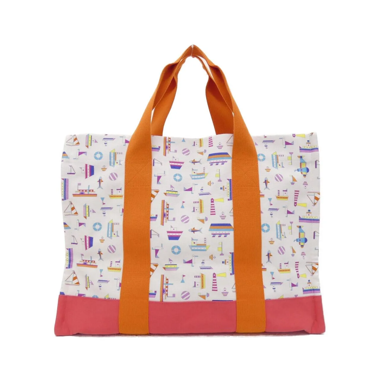 HERMES 103214M Handbag Canvas 2