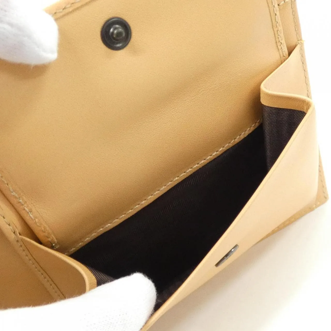 FENDI 7M0001 Wallet Canvas Brown Canvas Rank A - Thumbnail 4