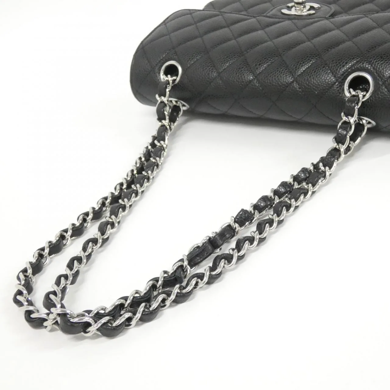 CHANEL Matelasse 1113 Shoulder Grained Calfskin 4