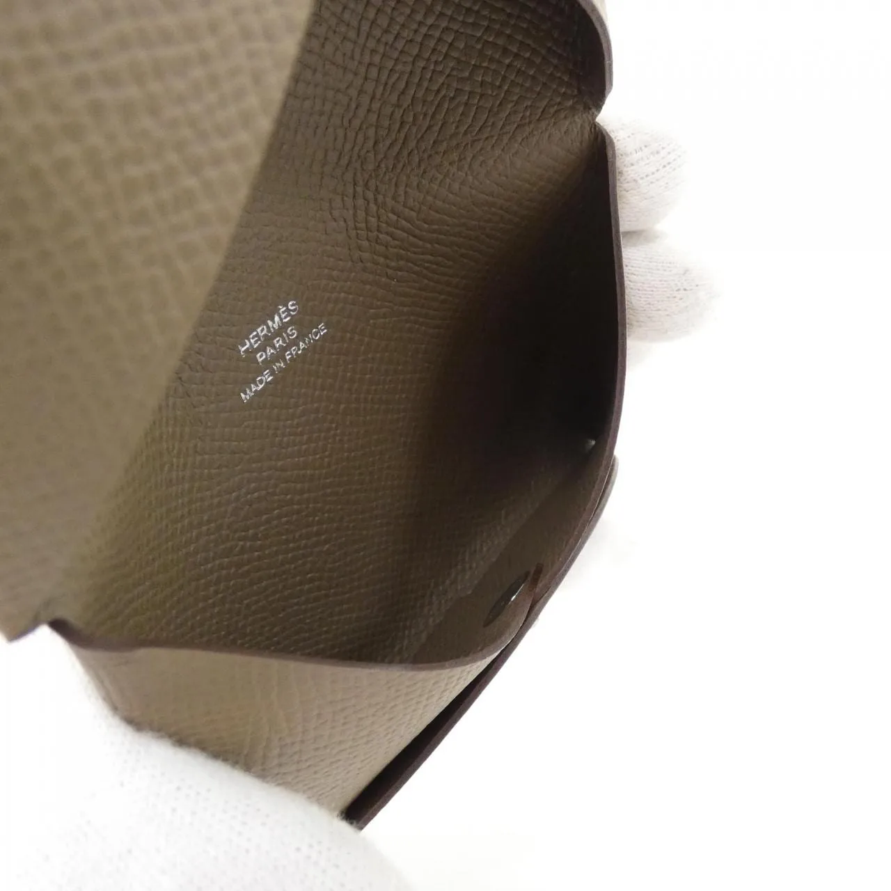 HERMES 044164CK Card Case Epsom 3