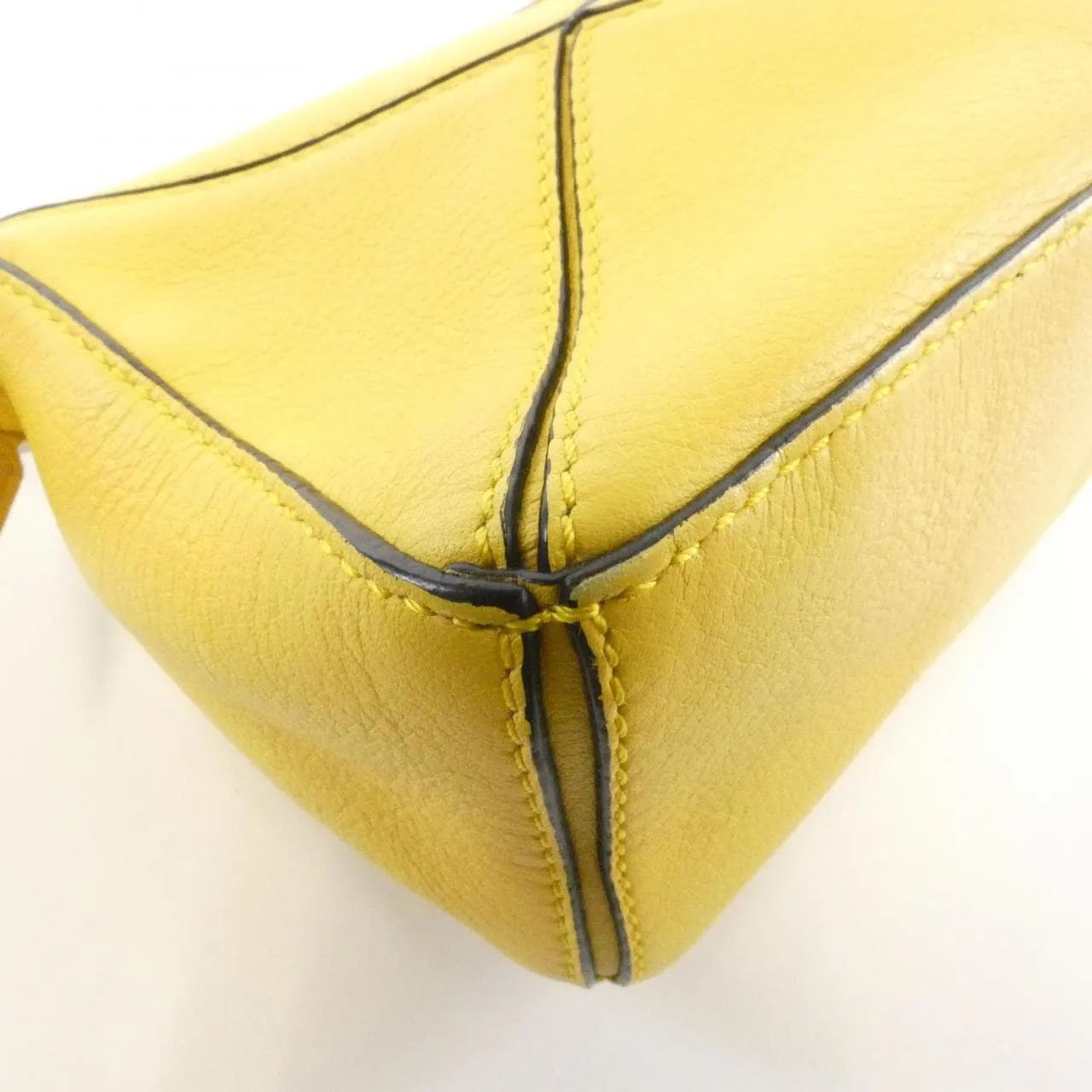 LOEWE Puzzle 322 30 U95 Handbag Black Rank A - Thumbnail 3