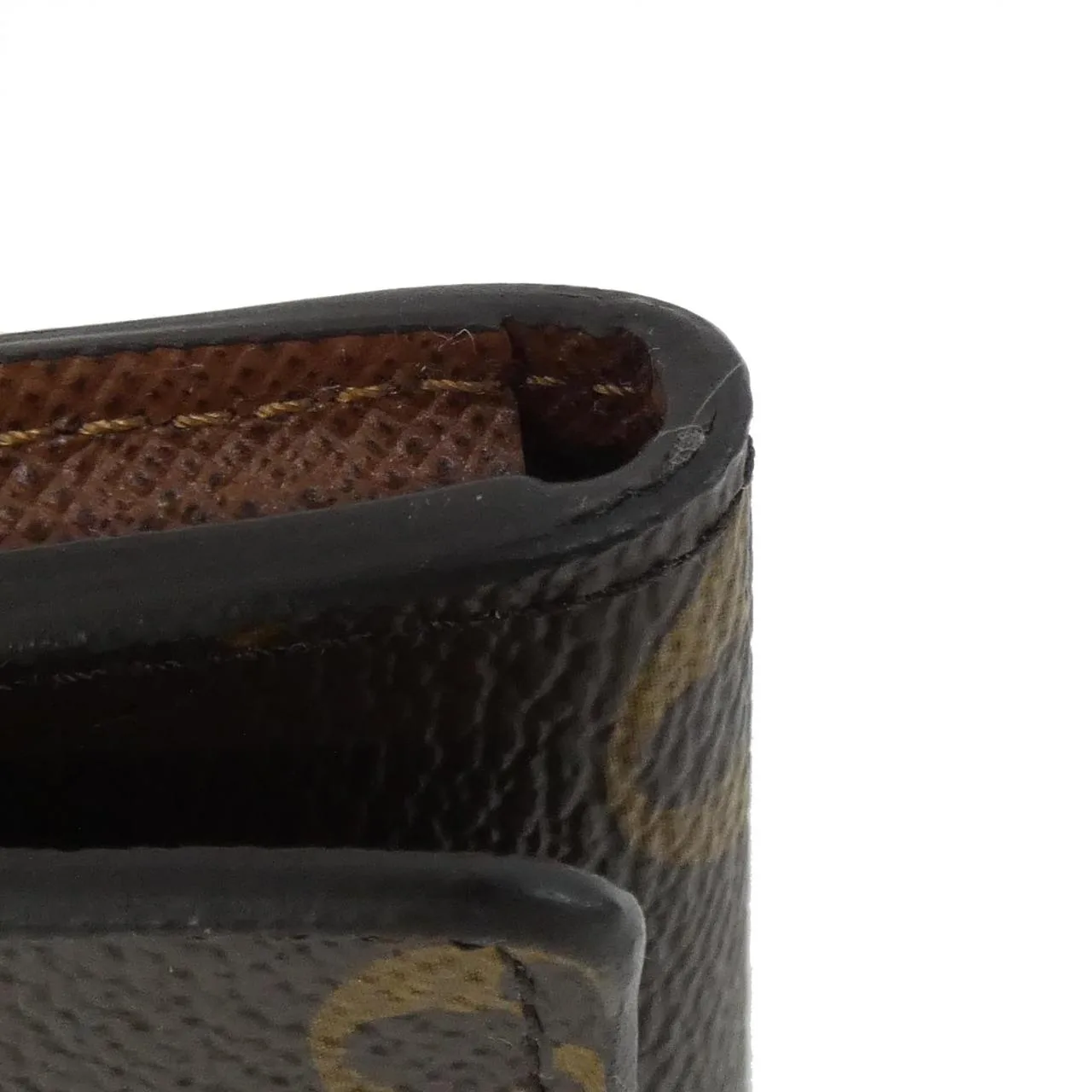 LOUIS VUITTON M63801 Card Case Monogram Black Monogram Rank A - Thumbnail 3