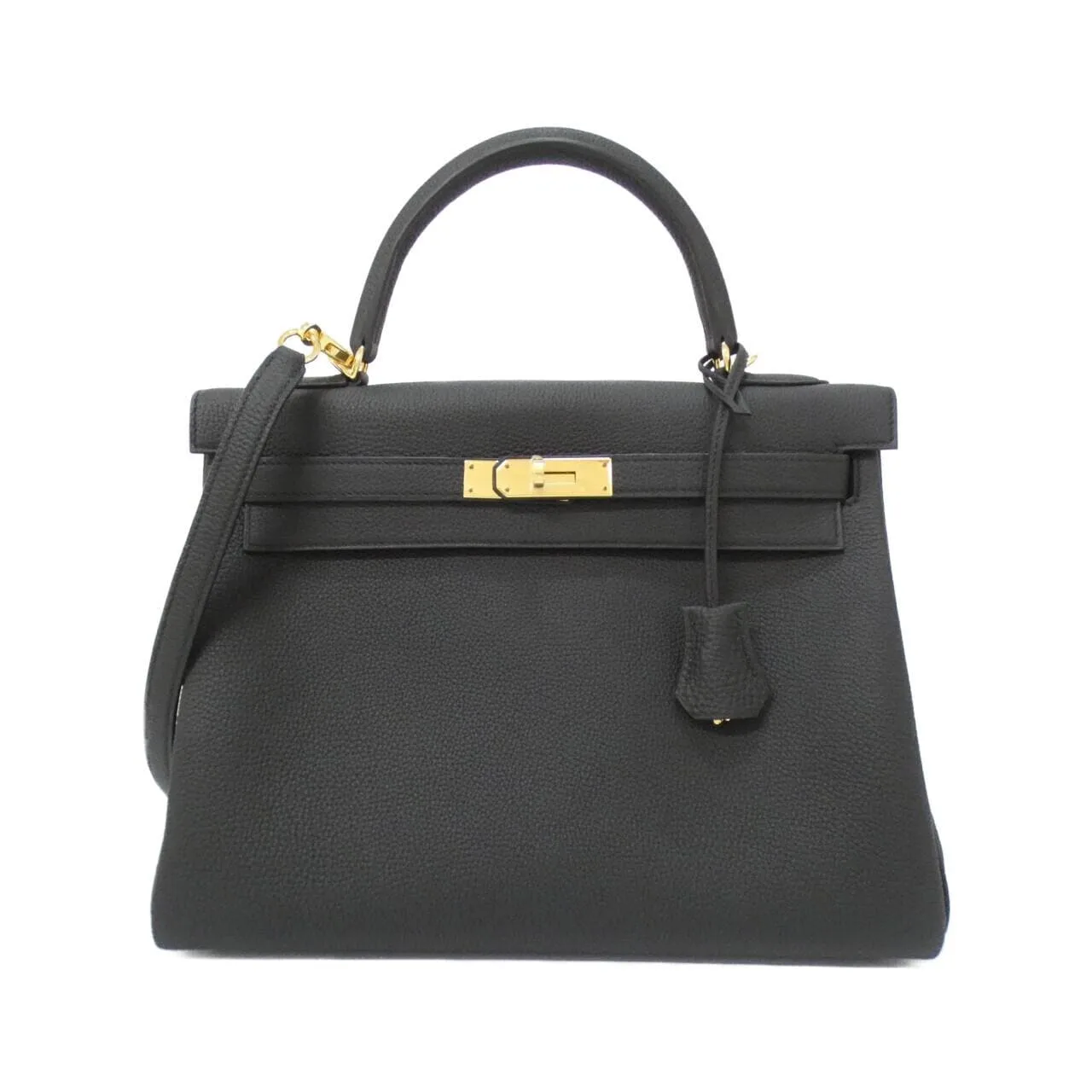 HERMES Kelly 027631CC Handbag Togo