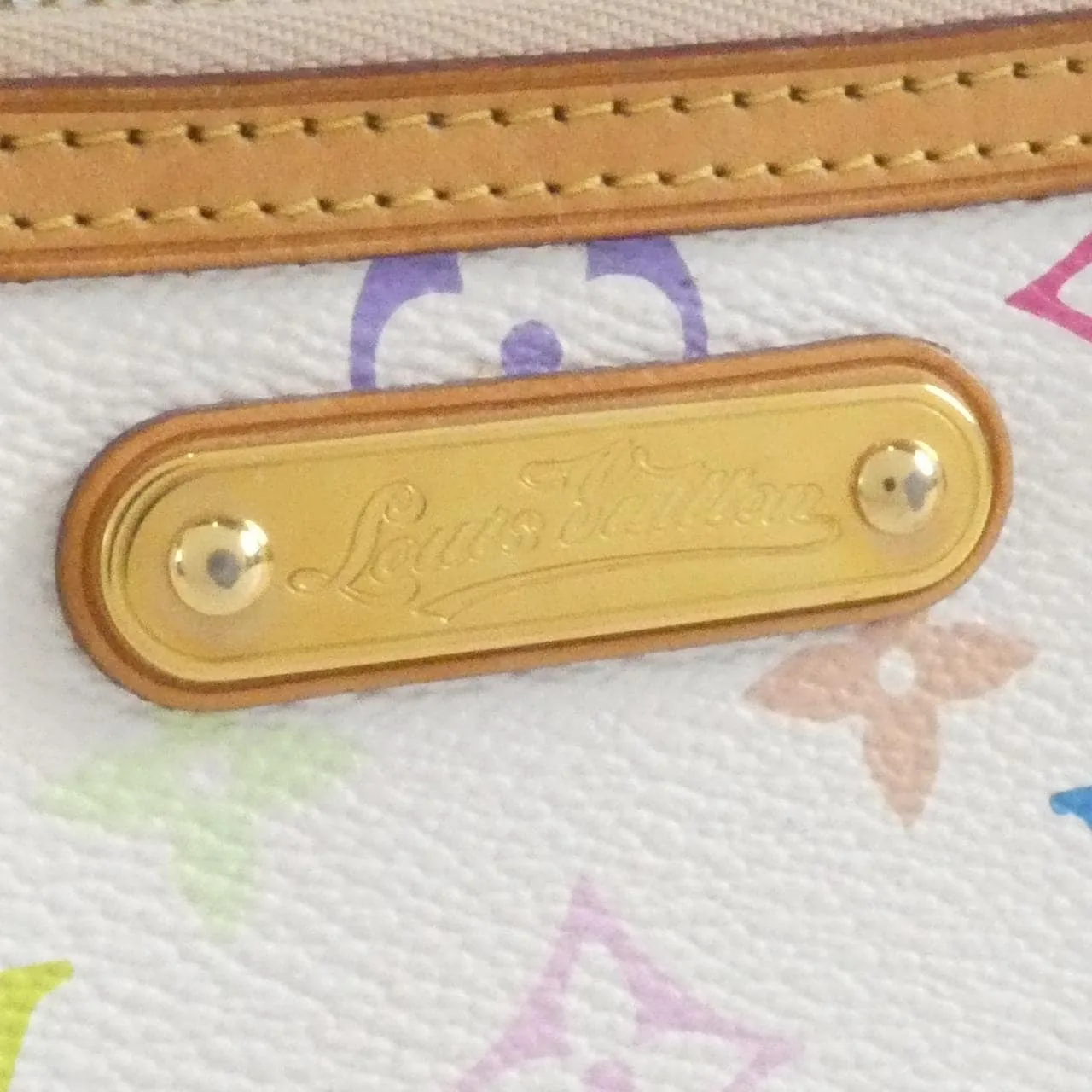 LOUIS VUITTON Pochette M60096 小斜揹包 帆布 4