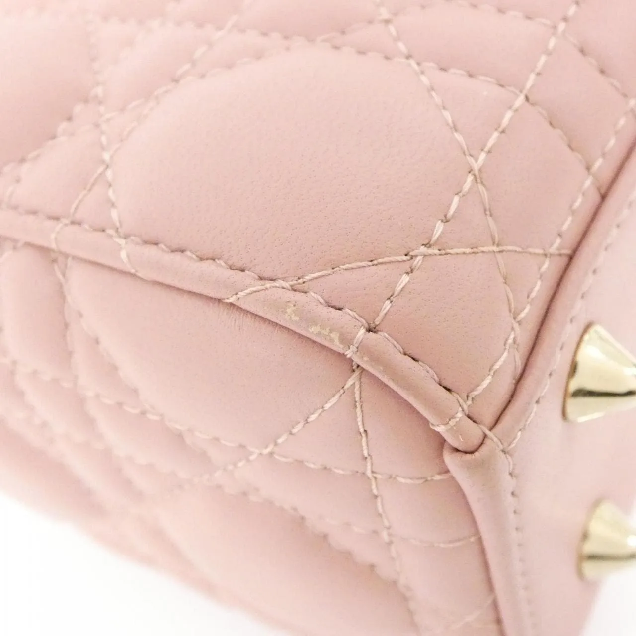 DIOR Lady Dior M0538OCAL Handbag Lambskin Black Lambskin - Thumbnail 3