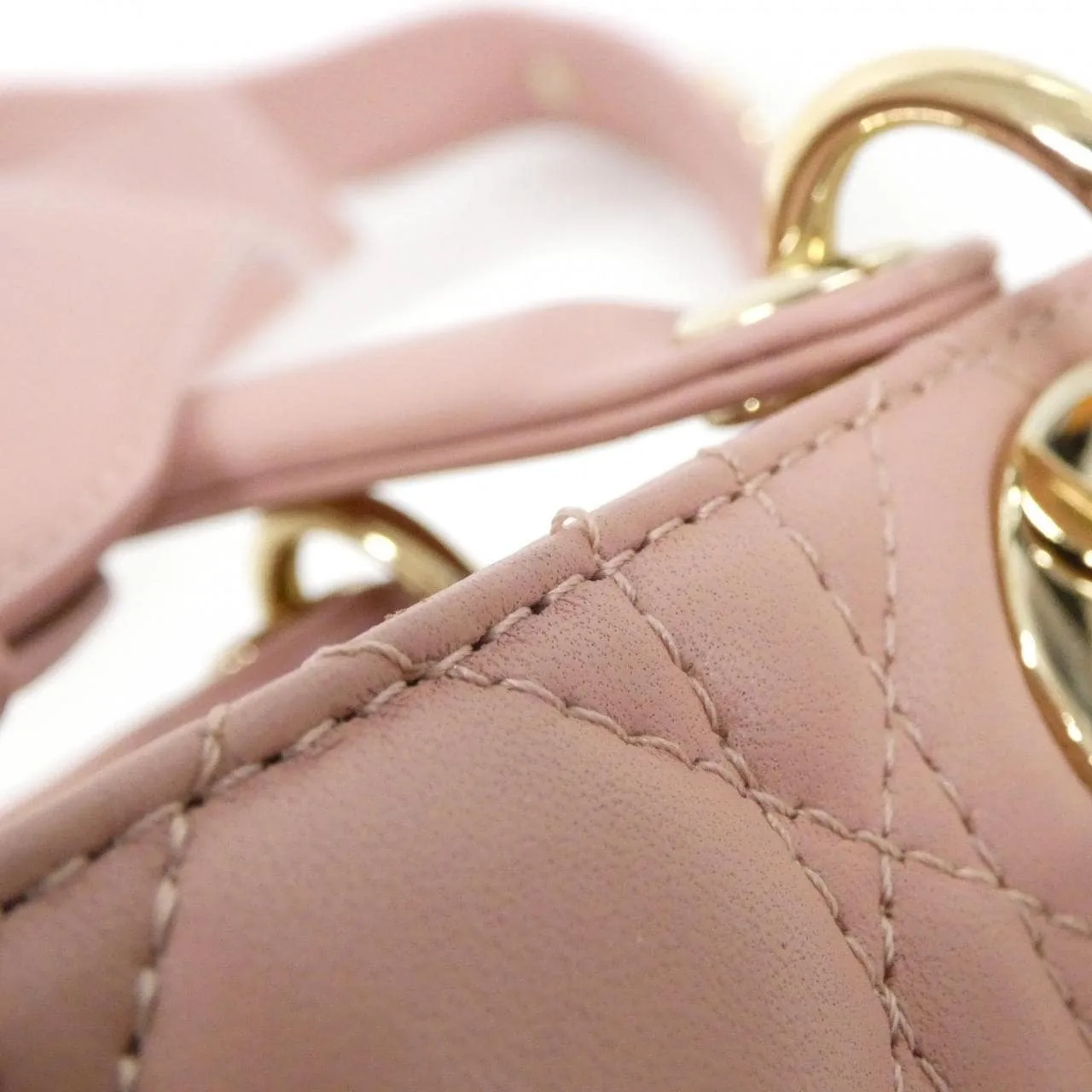 DIOR Lady Dior M0538OCAL Handbag Lambskin Black Lambskin - Thumbnail 5