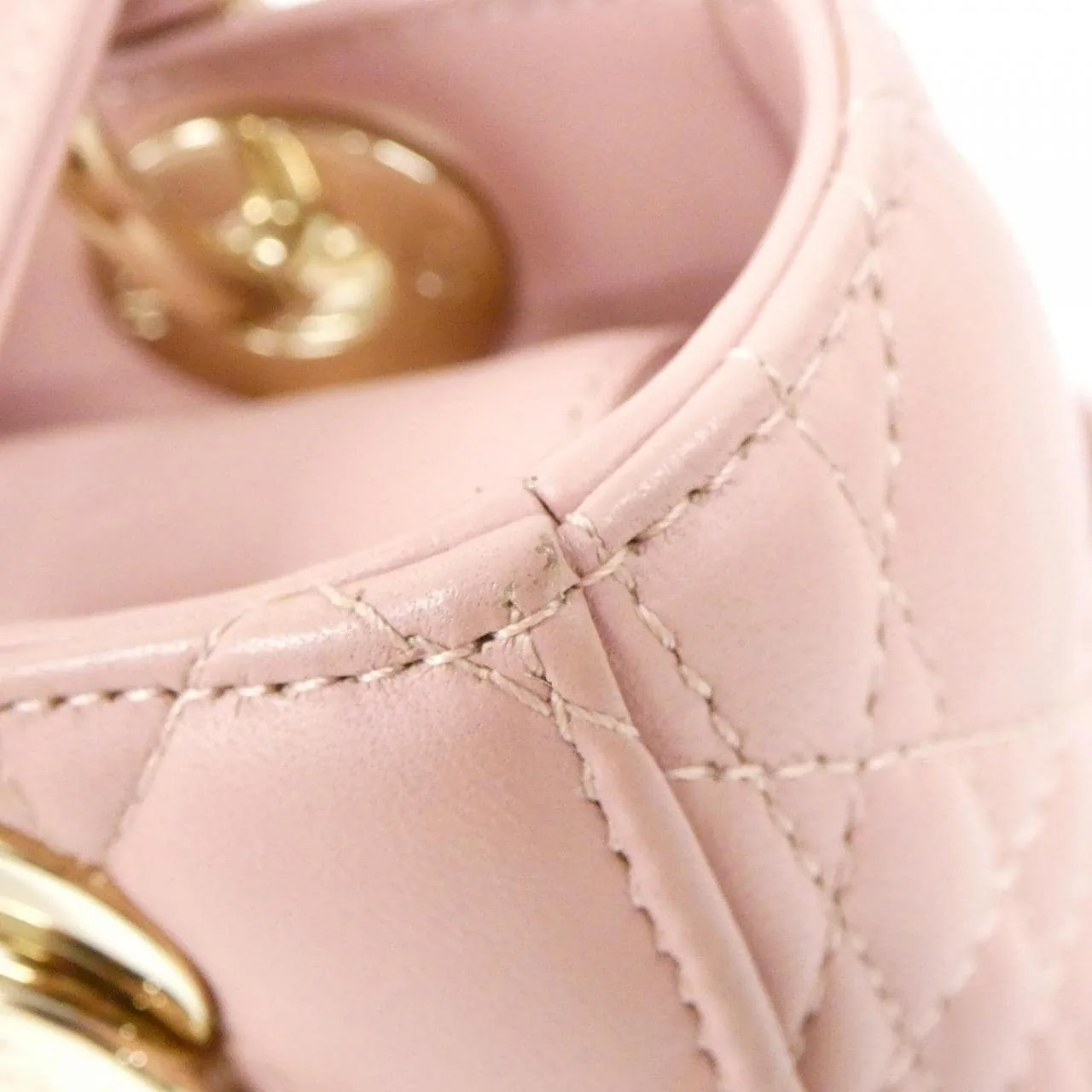 DIOR Lady Dior M0538OCAL Handbag Lambskin Black Lambskin - Thumbnail 6