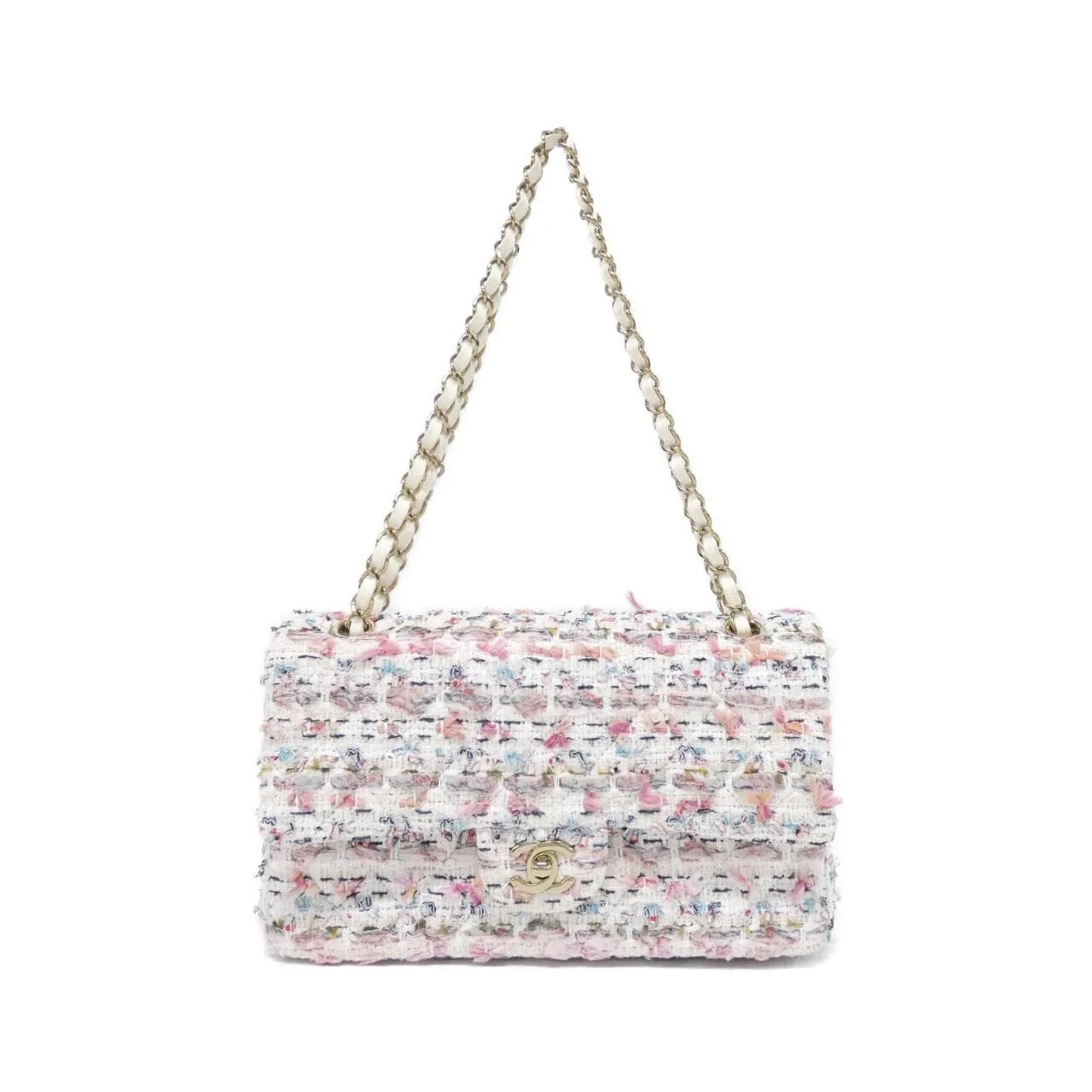 CHANEL Matelasse 1112 Shoulder Tweed